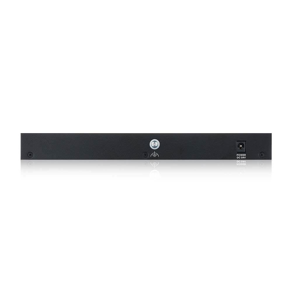Zyxel GS1900-10HP Géré L2 Gigabit Ethernet (10/100/1000) Connexion Ethernet, supportant l'alimentation via ce port (PoE) Noir