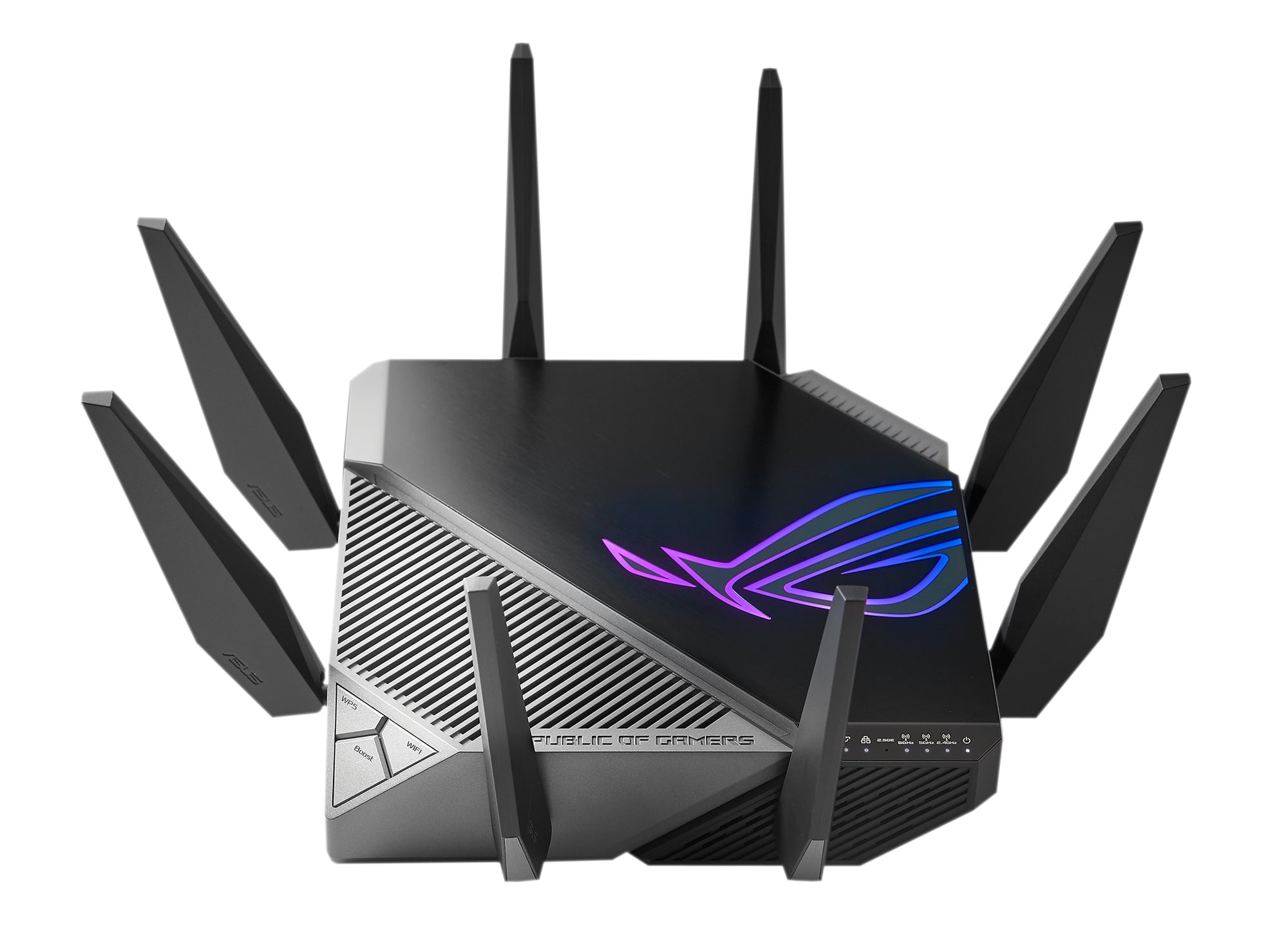 ASUS GT-AXE11000 routeur sans fil Gigabit Ethernet Tri-bande (2,4 GHz / 5 GHz / 6 GHz) Noir