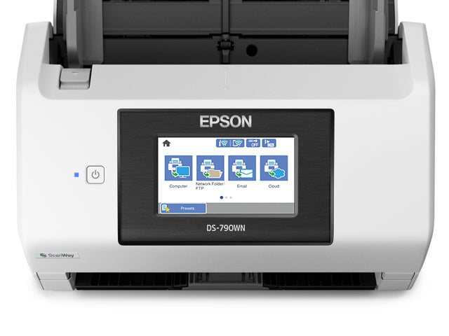 Epson WorkForce DS-790WN Alimentation papier de scanner 600 x 600 DPI A4 Noir, Blanc