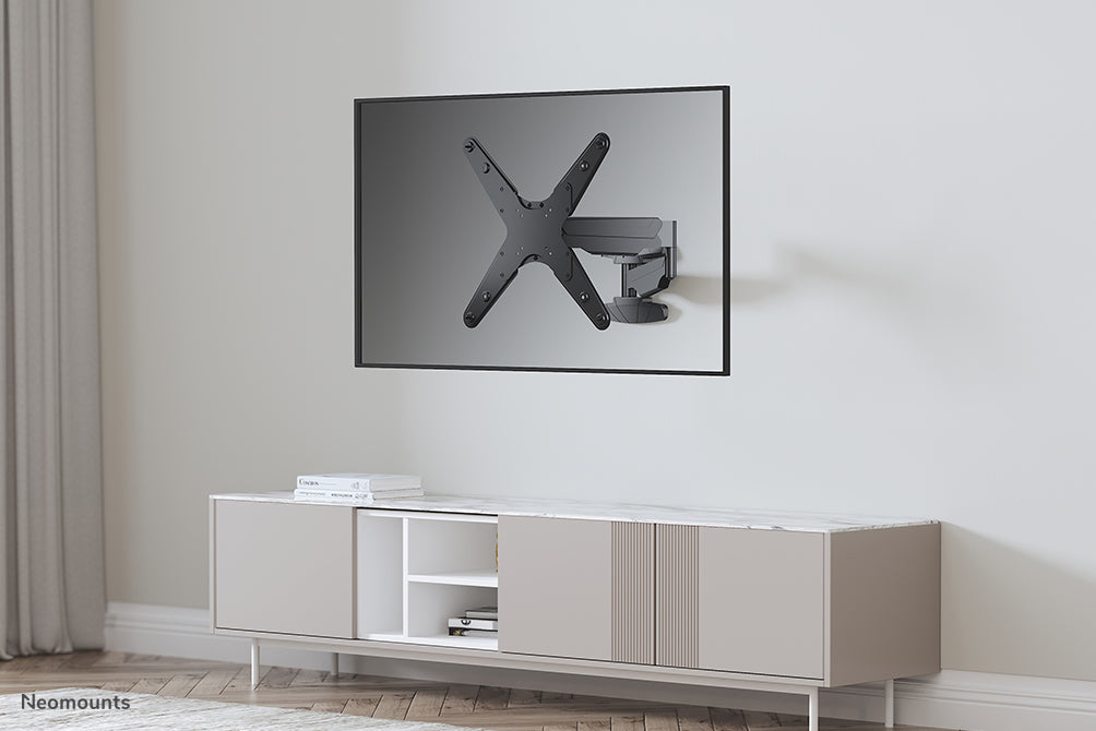 Neomounts WL70-550BL14 Support mural pour écran 32-55" - ressort à gaz - orientable