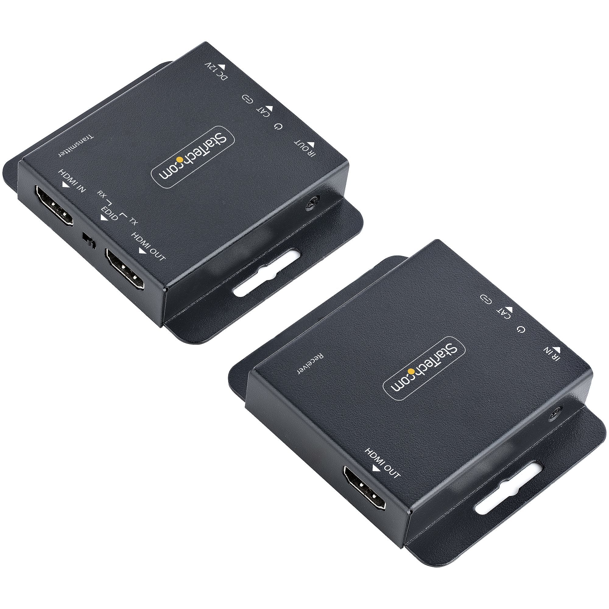 StarTech.com Rallonge HDMI Cat6/Cat5 - Extendeur HDMI/Vidéo 4K30Hz/39m ou 1080p/70m - Prolongateur HDMI sur Ethernet/RJ45 - Extender HDMI avec Kit Émetteur Récepteur - Extension IR - Vidéo Locale