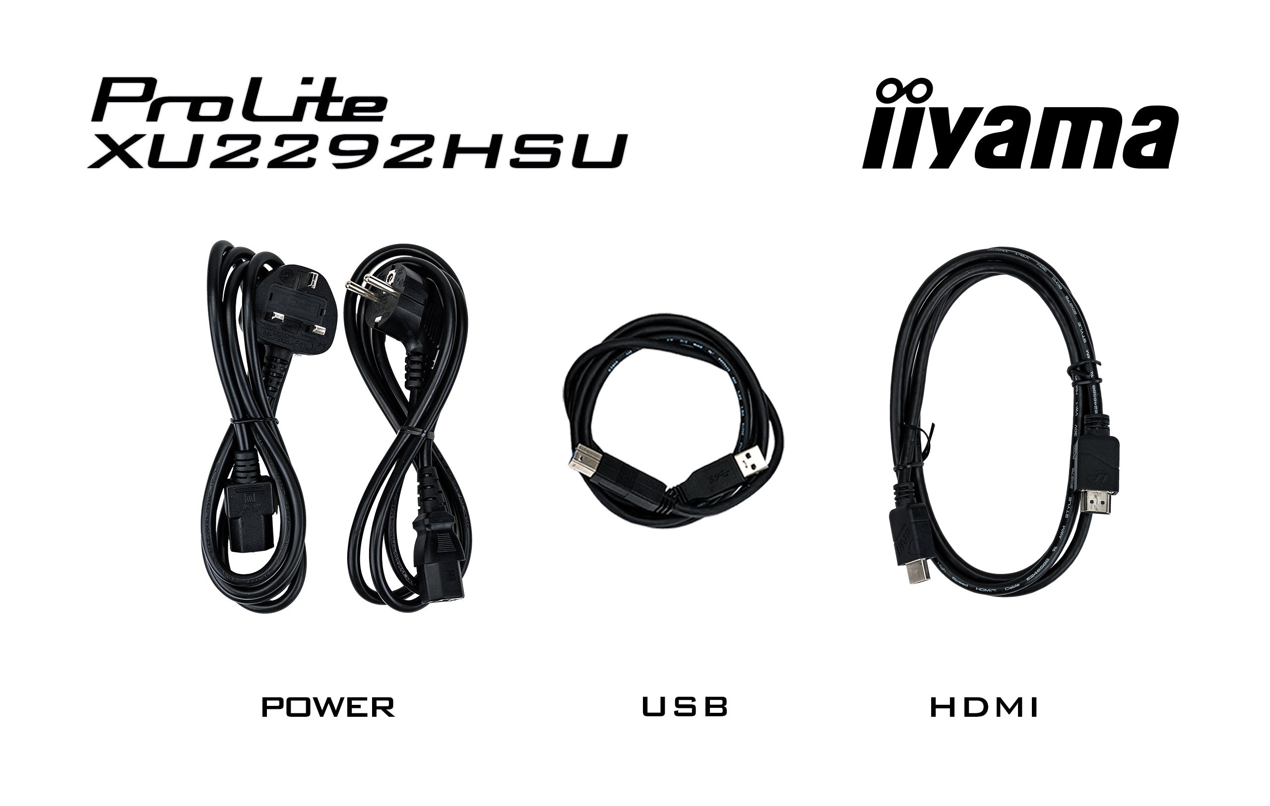 iiyama ProLite XU2292HSU-B6 écran plat de PC 54,6 cm (21.5") 1920 x 1080 pixels Full HD LED Noir