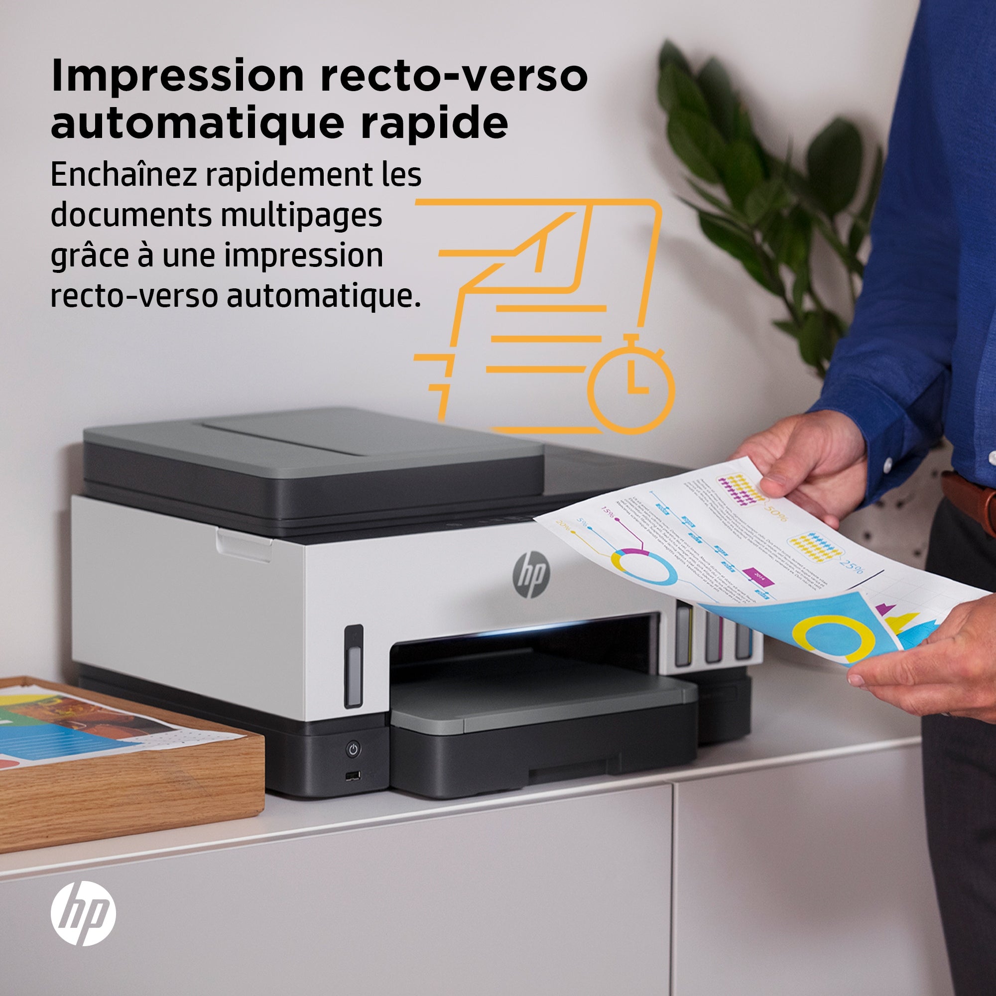 HP Smart Tank Imprimante tout-en-un 7605