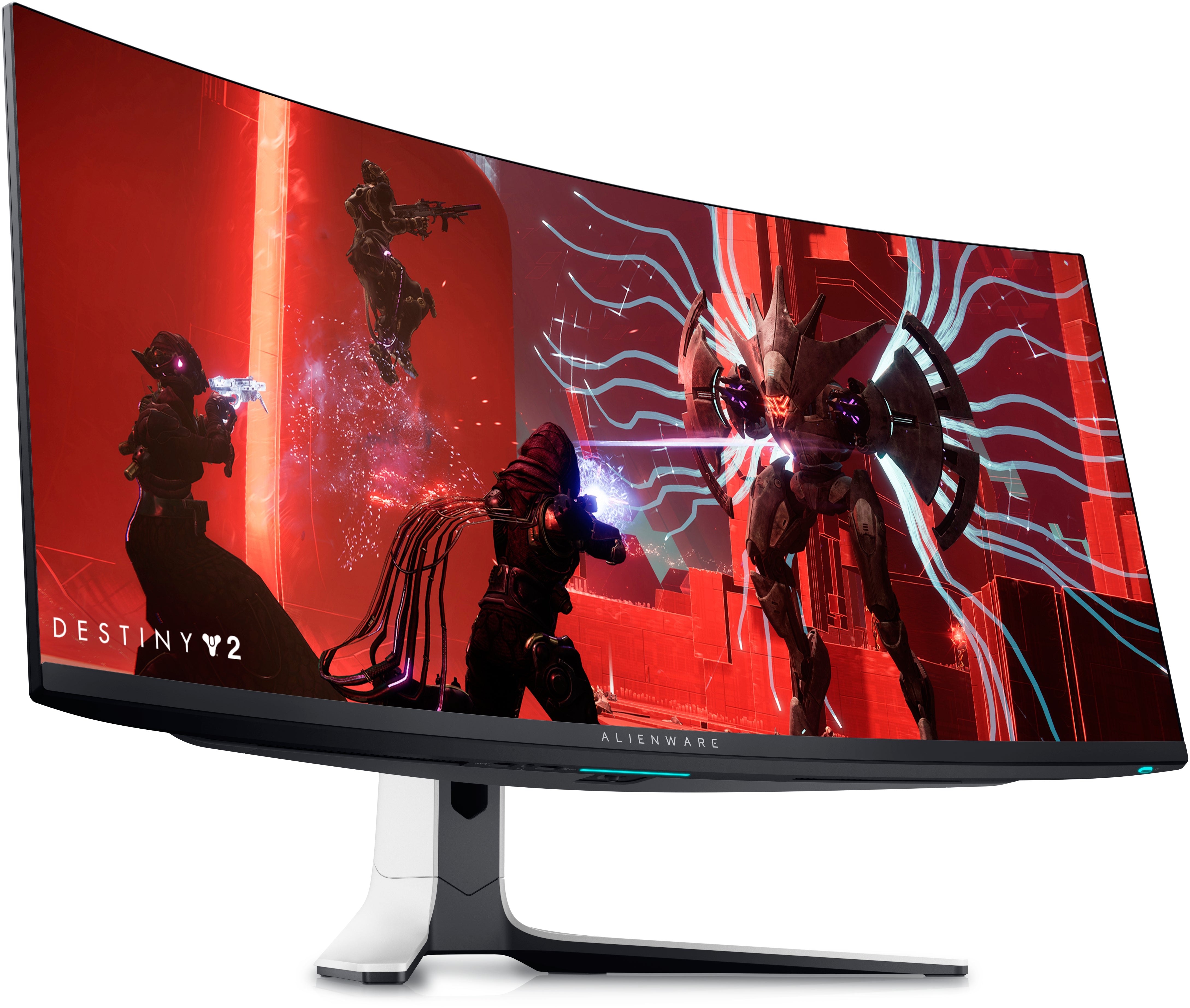 Alienware AW3423DW LED display 86,8 cm (34.2") 3440 x 1440 pixels Quad HD OLED Blanc, Noir
