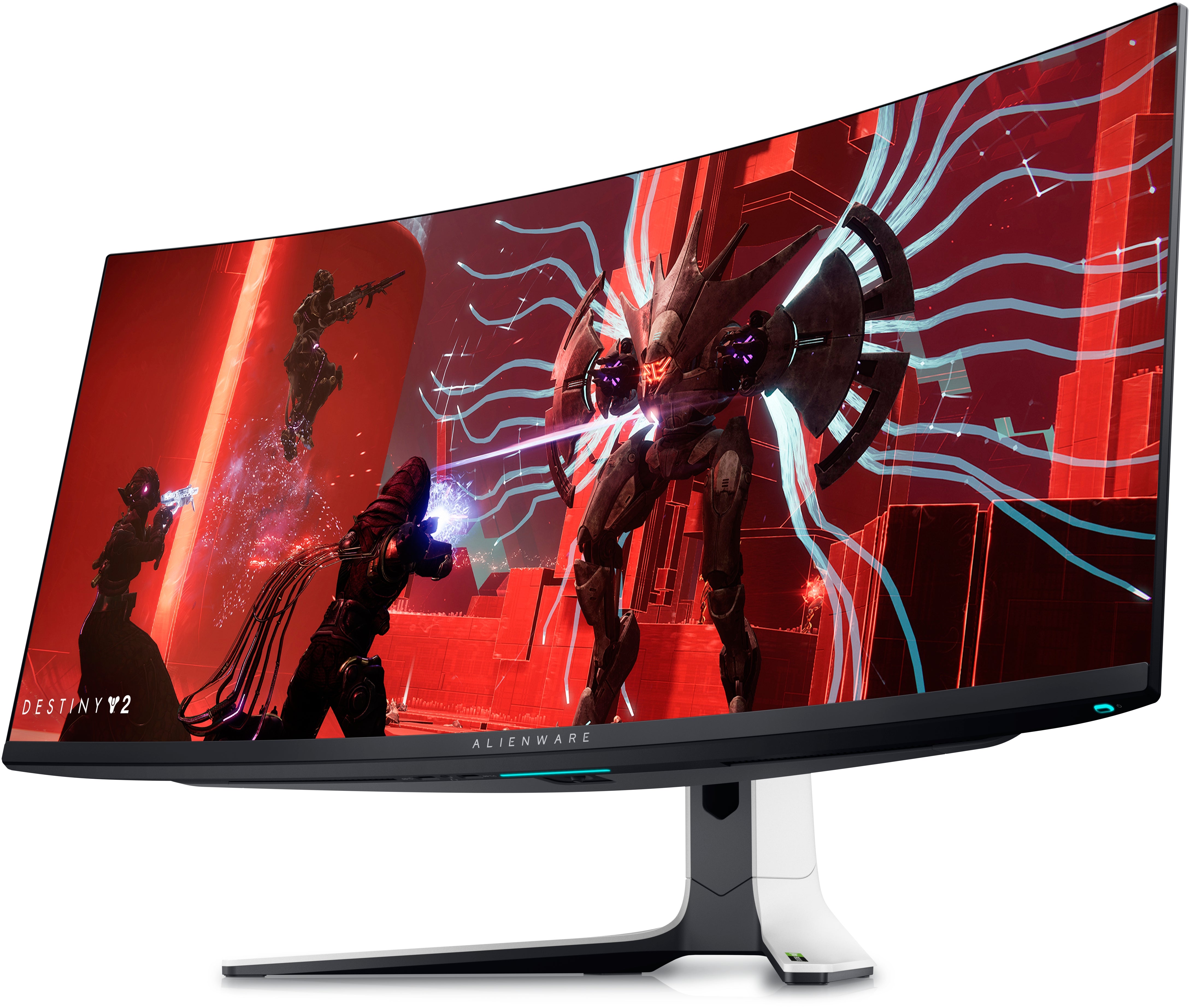 Alienware AW3423DW LED display 86,8 cm (34.2") 3440 x 1440 pixels Quad HD OLED Blanc, Noir