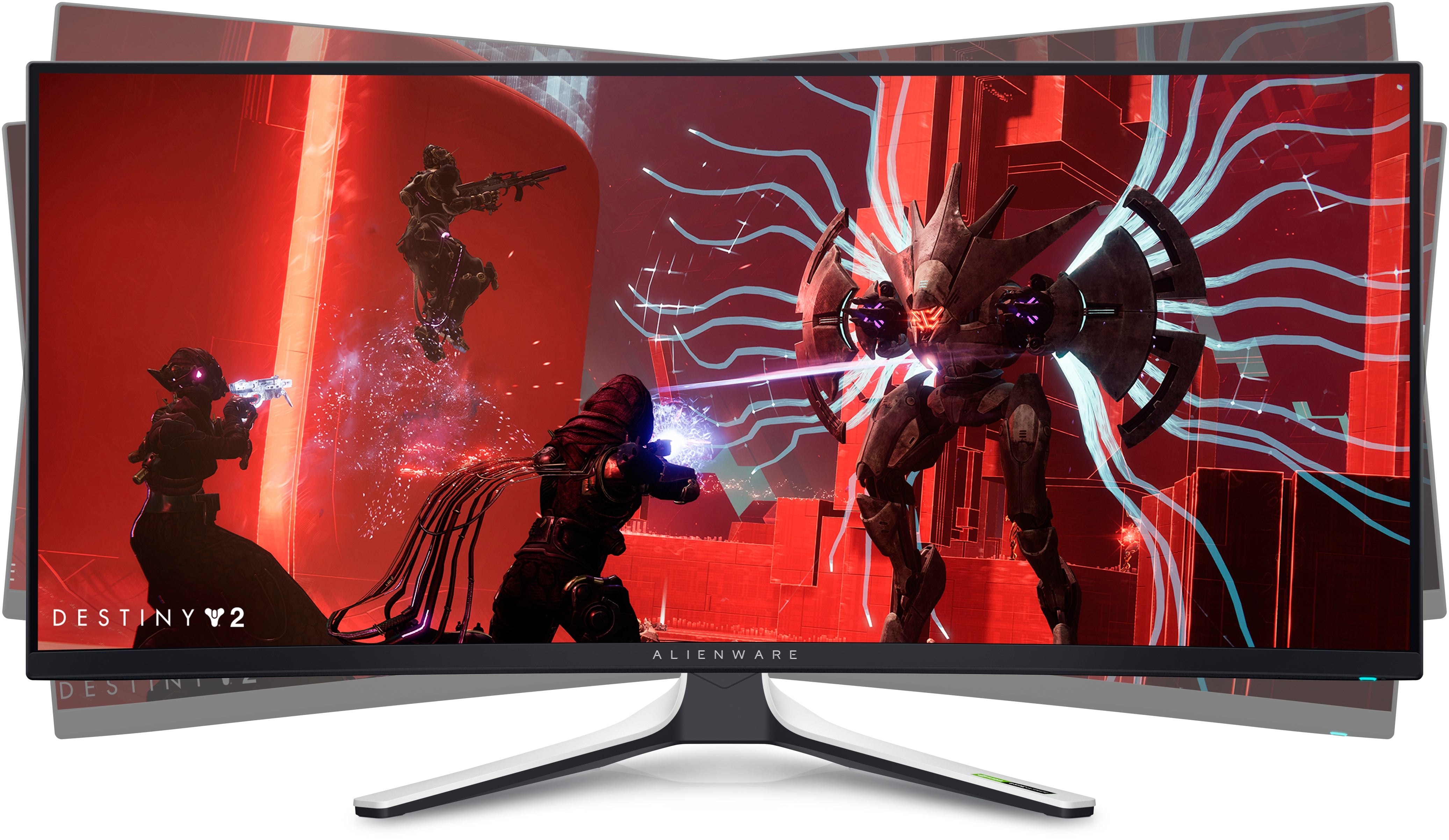 Alienware AW3423DW LED display 86,8 cm (34.2") 3440 x 1440 pixels Quad HD OLED Blanc, Noir