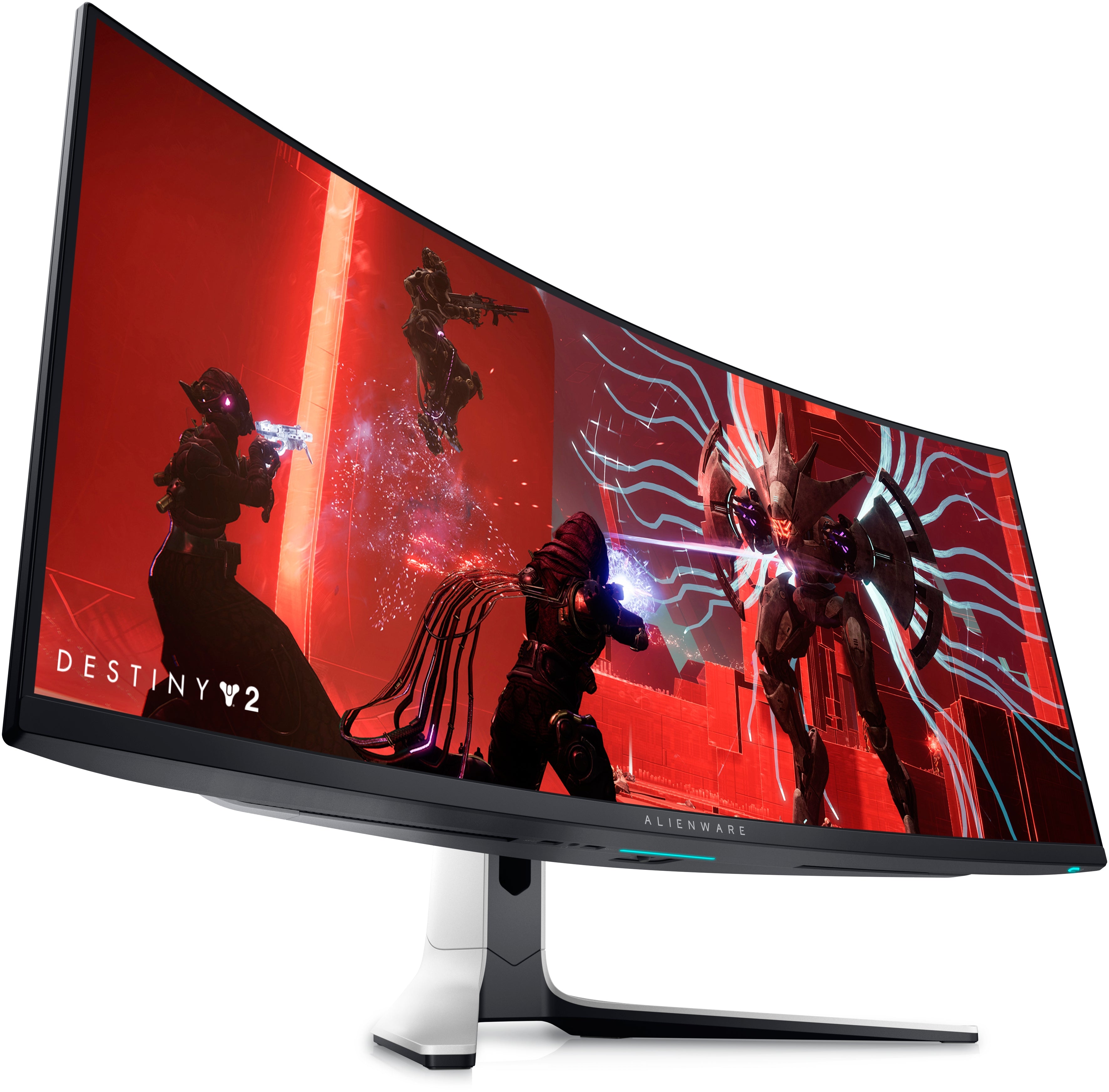 Alienware AW3423DW LED display 86,8 cm (34.2") 3440 x 1440 pixels Quad HD OLED Blanc, Noir