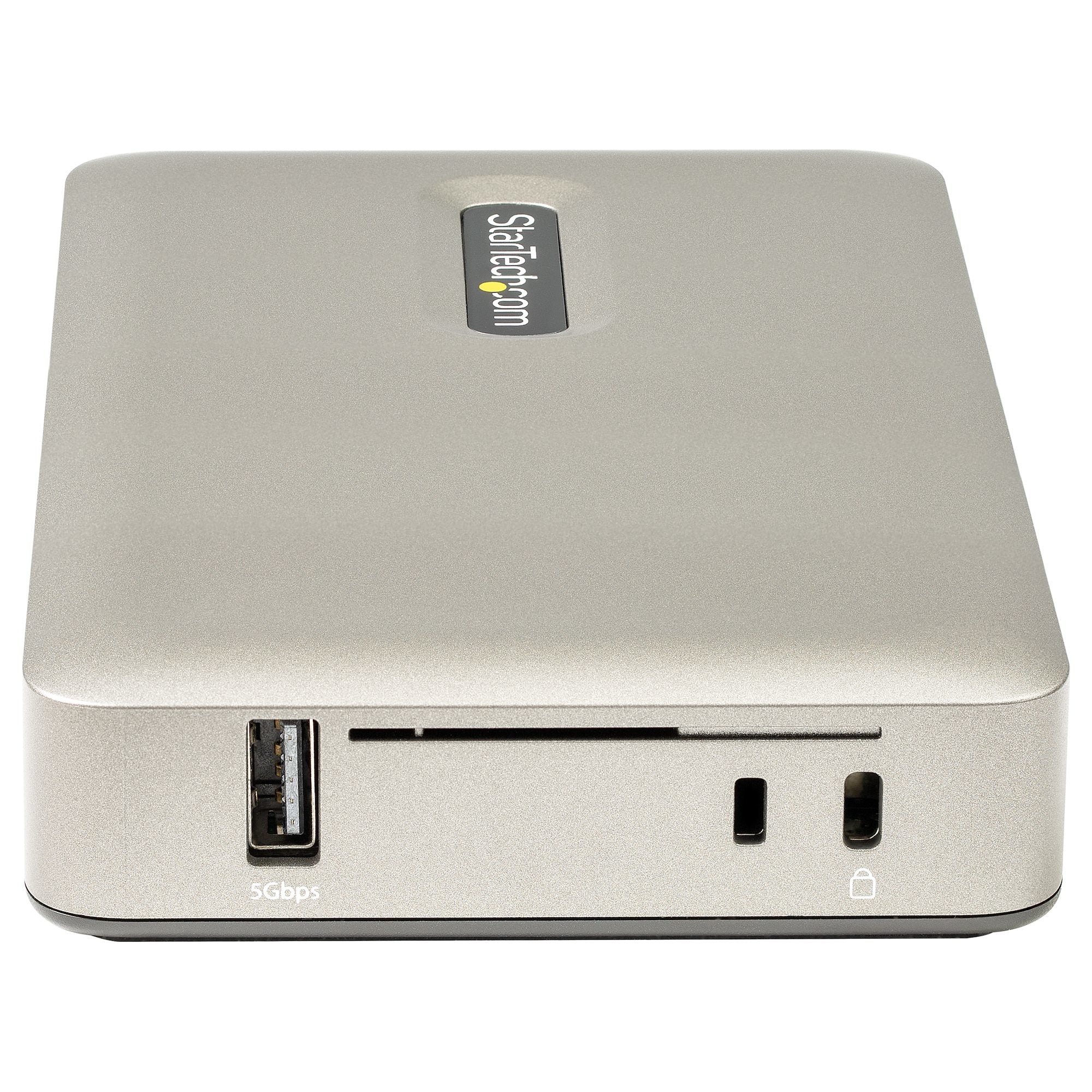 StarTech.com Dock USB C - USB-C vers DisplayPort 4K 30Hz ou VGA - Chargement USB Power Delivery 65W - Hub USB 3.1 Gen 1 à 4 ports - Station d'accueil universelle USB-C pour ordinateur portable avec Ethernet