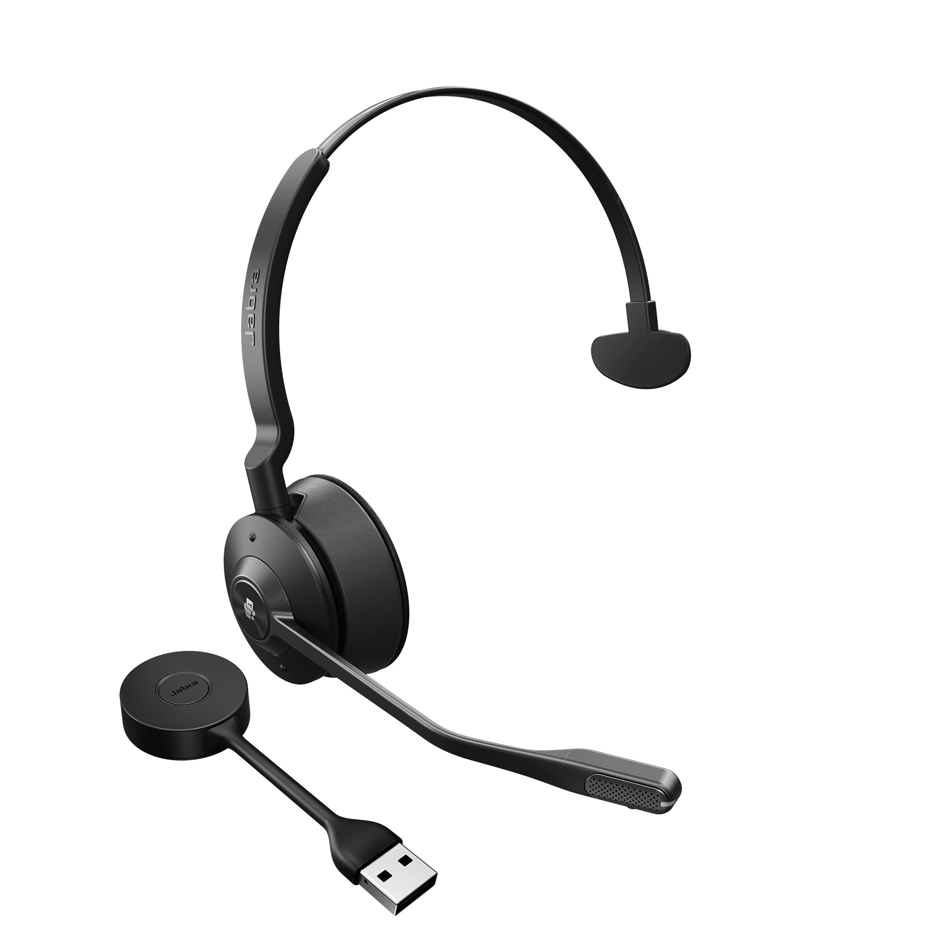 Jabra 9553-450-111 écouteur/casque Sans fil Arceau Bureau/Centre d'appels Noir, Titane