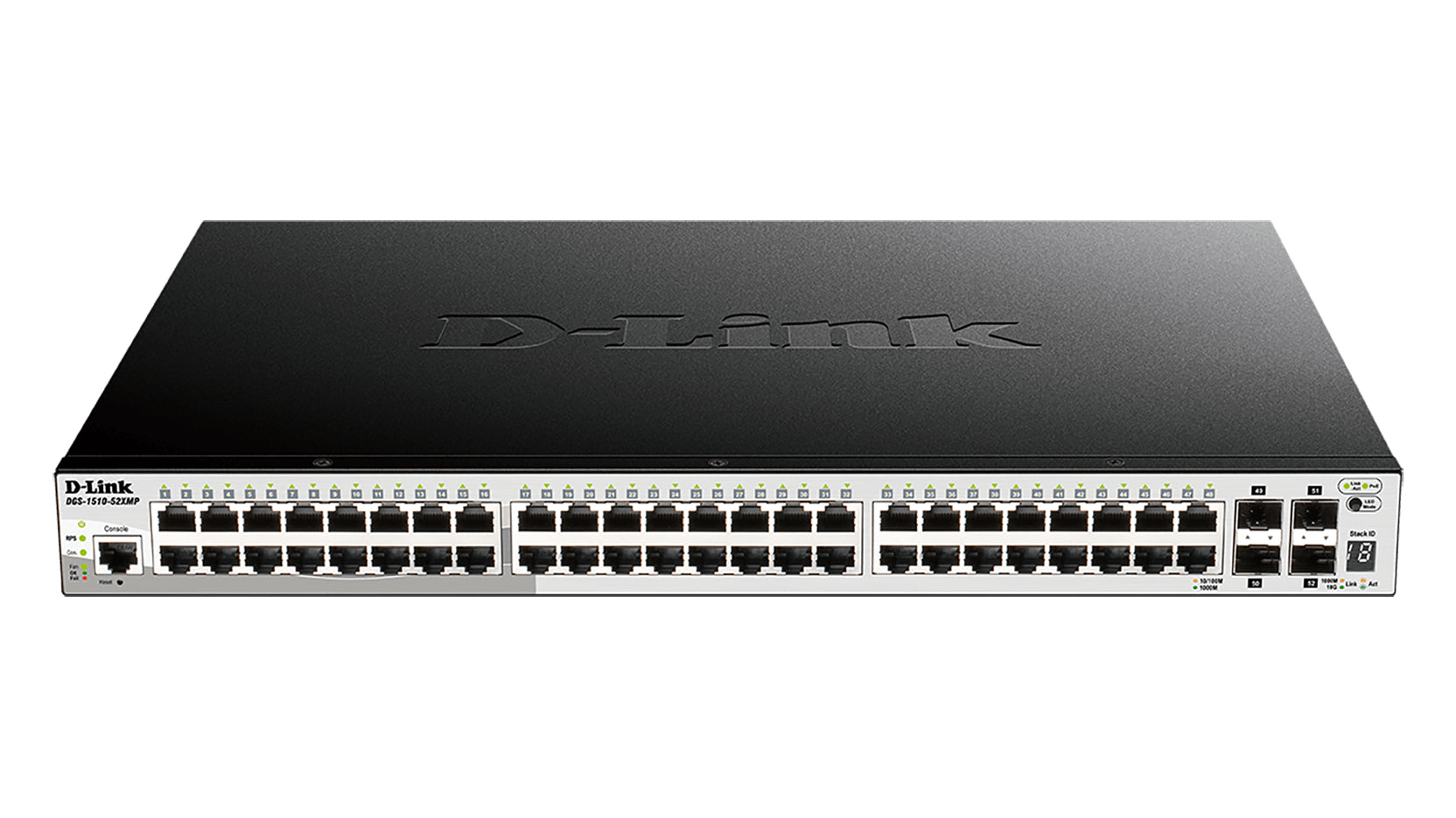 D-Link DGS-1510-20/E commutateur réseau Géré L2/L3 Gigabit Ethernet (10/100/1000) 1U Gris