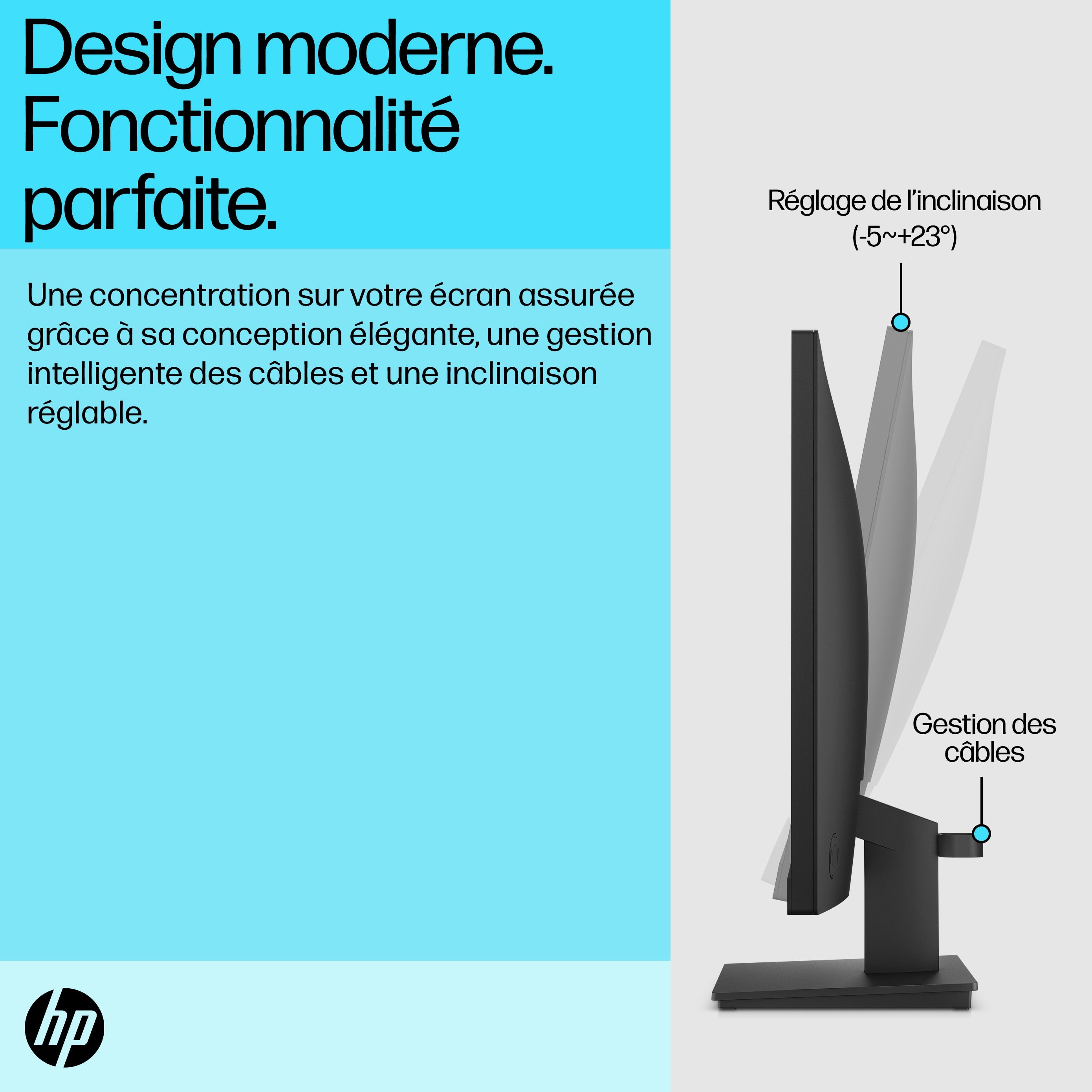 HP Écran FHD P24v G5