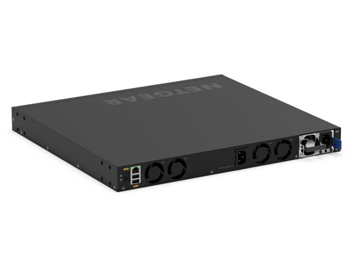 NETGEAR GSM4328-100AJS Géré L3 Gigabit Ethernet (10/100/1000) Connexion Ethernet, supportant l'alimentation via ce port (PoE) 1U Noir