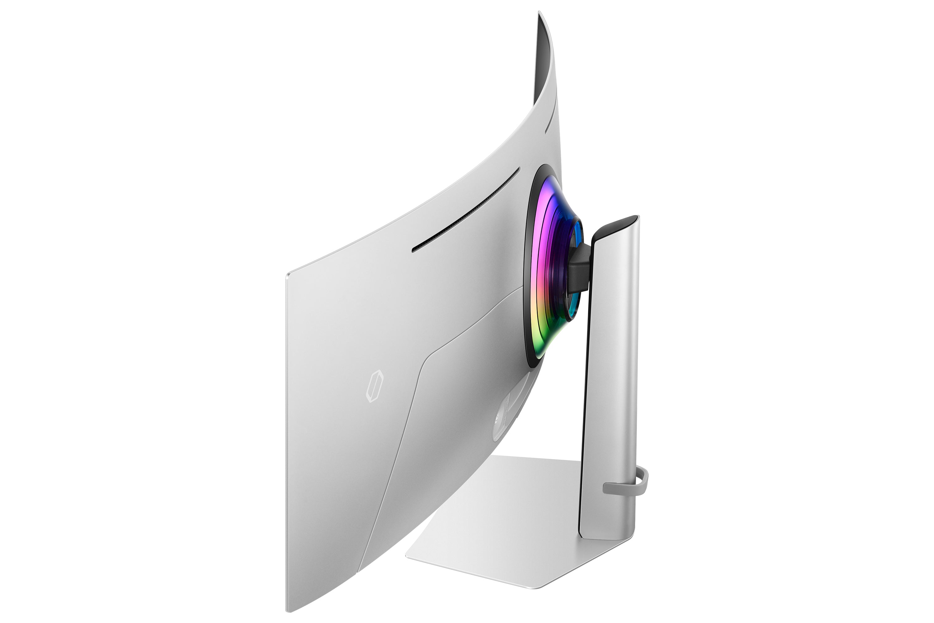 Samsung G93SC écran plat de PC 124,5 cm (49") 5120 x 1440 pixels Dual QHD OLED Argent