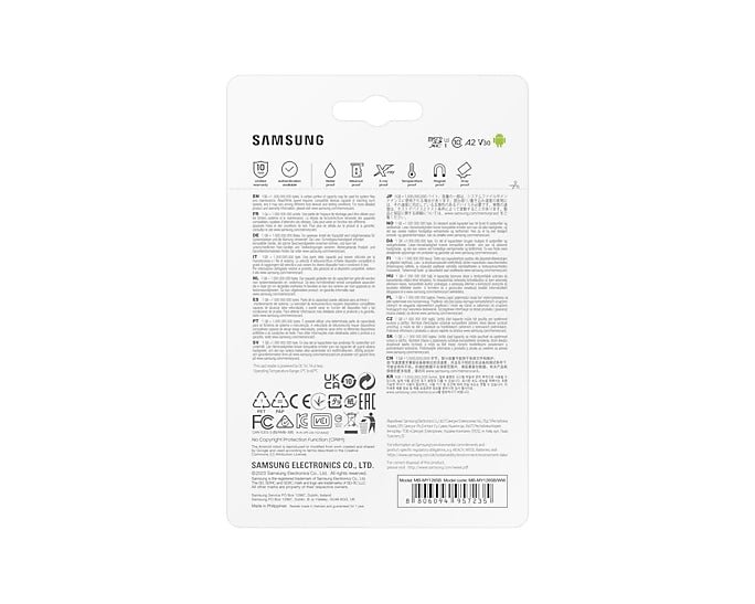 Samsung MB-MY128SB/WW mémoire flash 128 Go MicroSDXC UHS-I