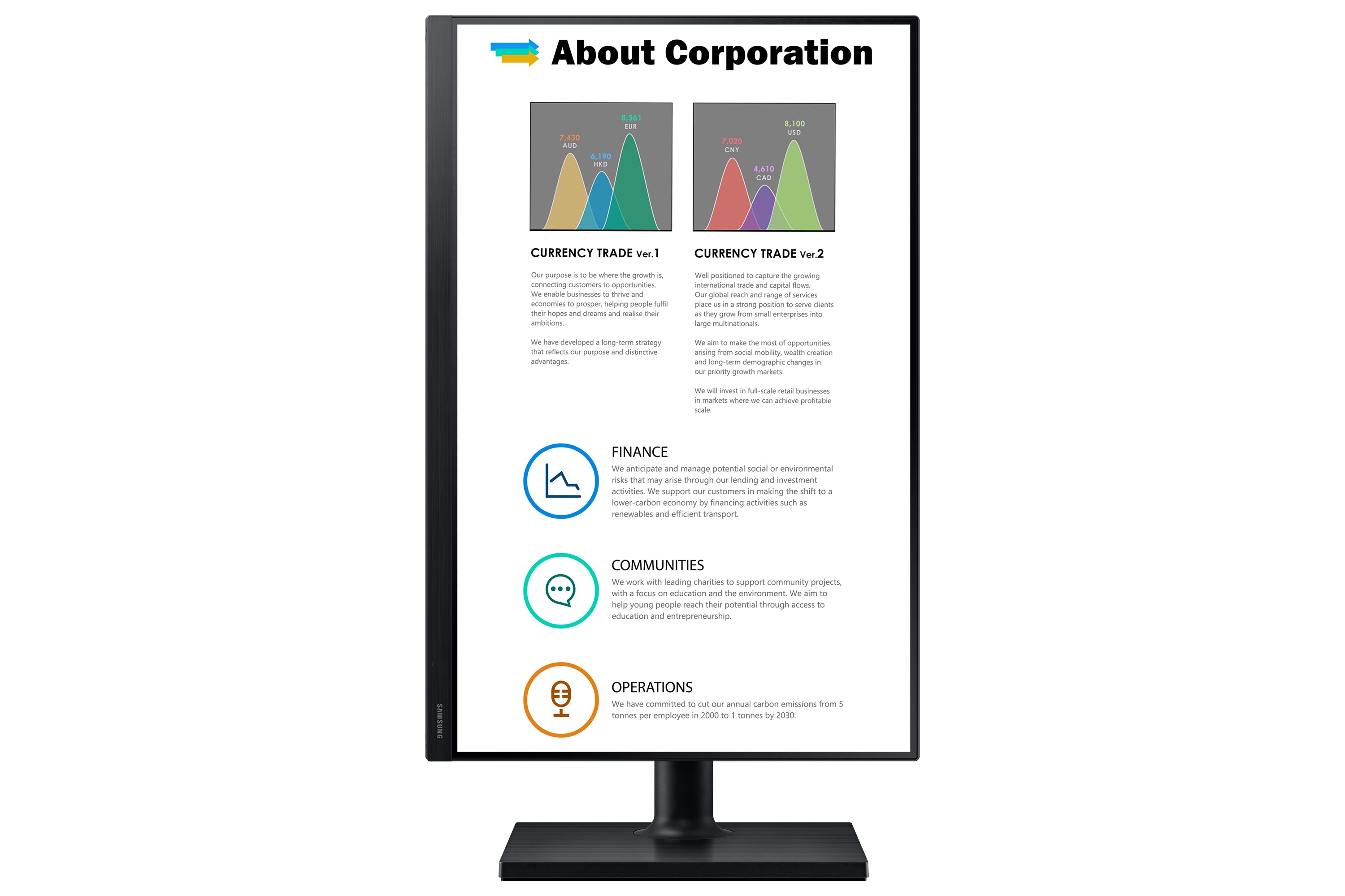 Samsung T45F écran plat de PC 61 cm (24") 1920 x 1200 pixels WUXGA LCD Noir