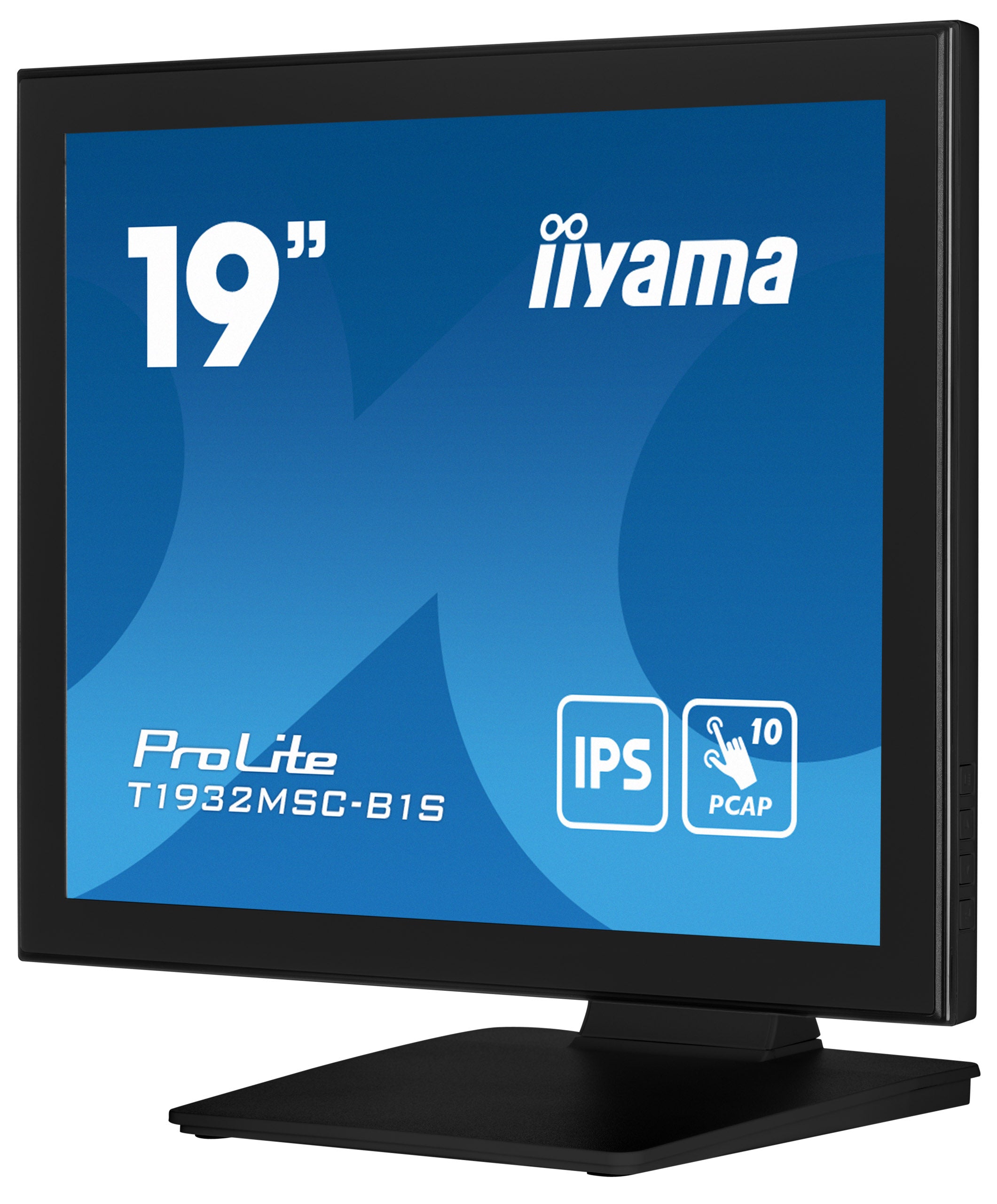 iiyama ProLite T1932MSC-B1S écran plat de PC 48,3 cm (19") 1280 x 1024 pixels Full HD LED Écran tactile Dessus de table Noir