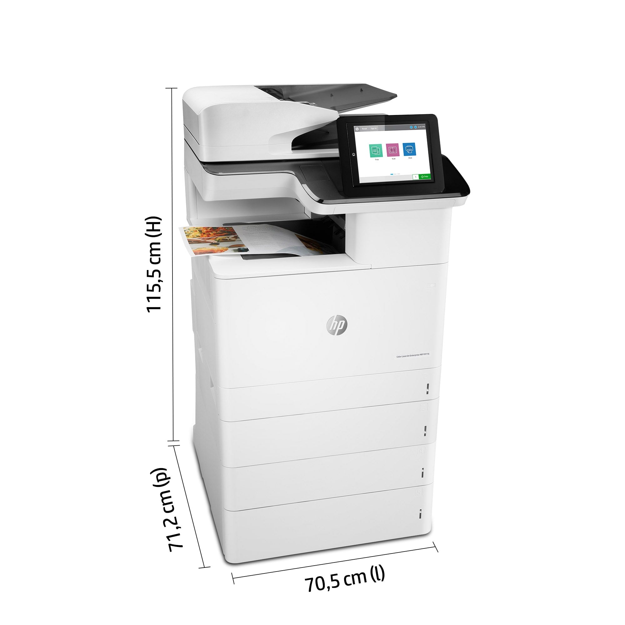 HP Color LaserJet Enterprise Imprimante multifonction M776dn