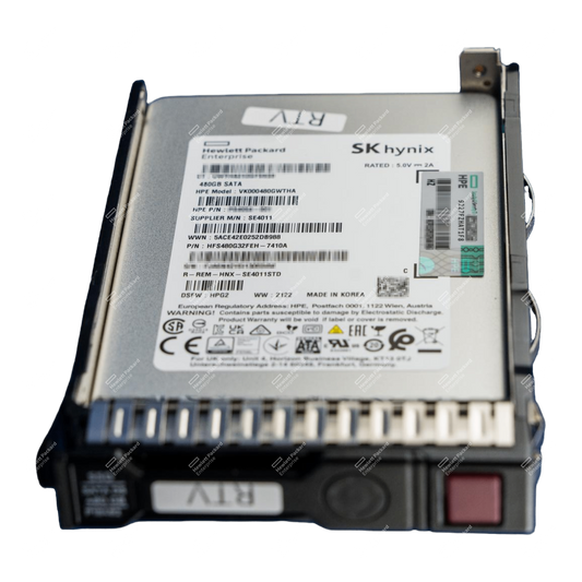 SSD HPE P37001-B21 3,84 To SAS 12G Read Intensive SFF SC (visuel HPE de la gamme)