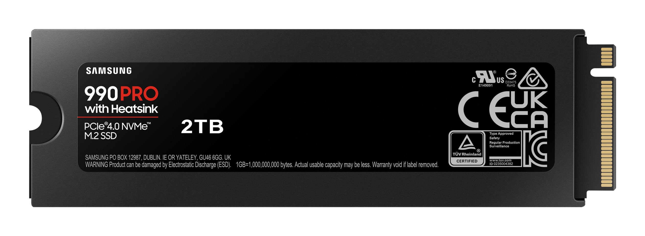 Samsung MZ-V9P2T0 2 To M.2 PCI Express 4.0 NVMe V-NAND MLC