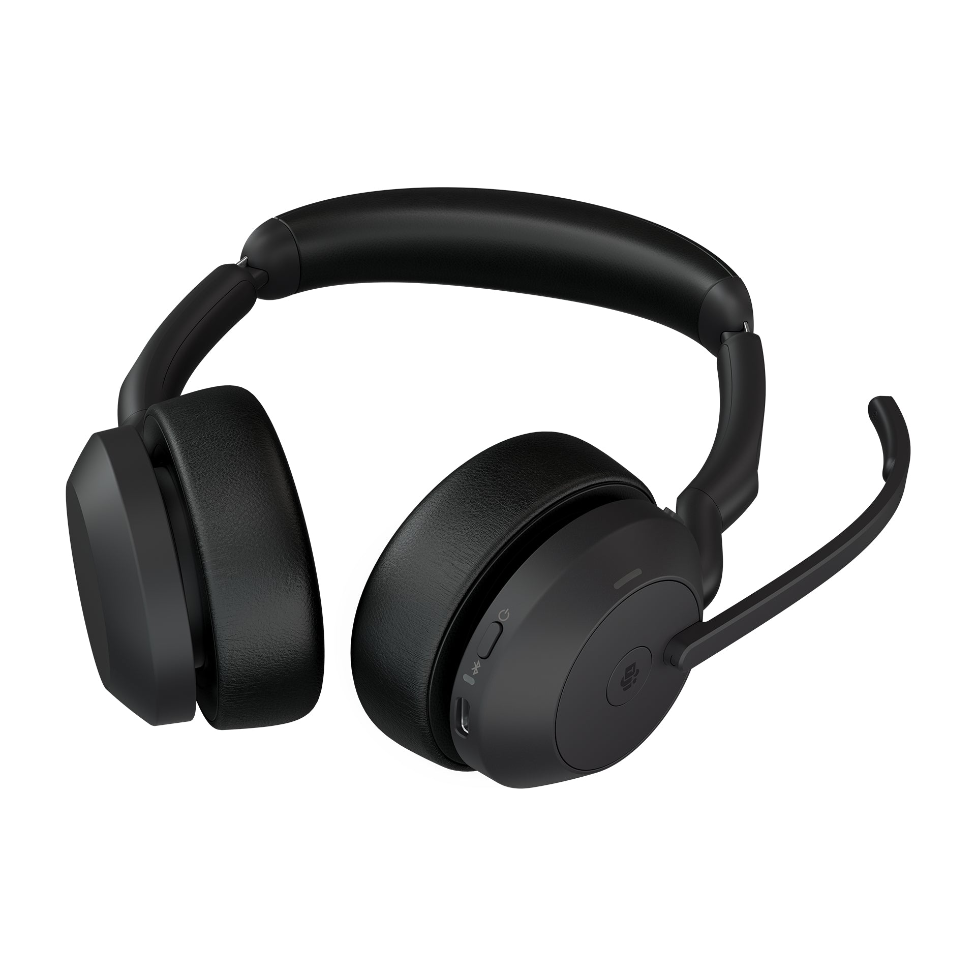 Jabra Evolve2 55 Casque Sans fil Arceau Bureau/Centre d'appels Bluetooth Socle de chargement Noir