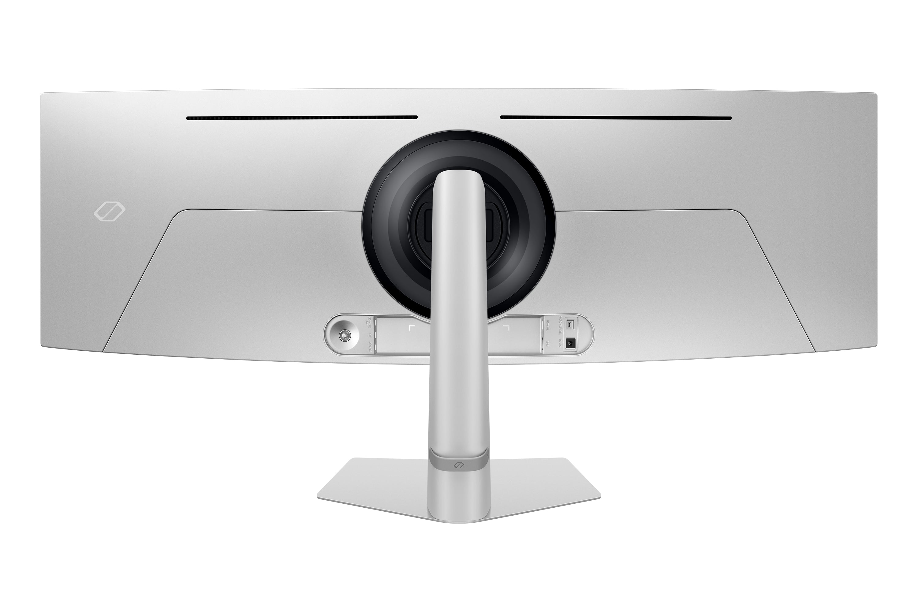 Samsung G93SC écran plat de PC 124,5 cm (49") 5120 x 1440 pixels Dual QHD OLED Argent