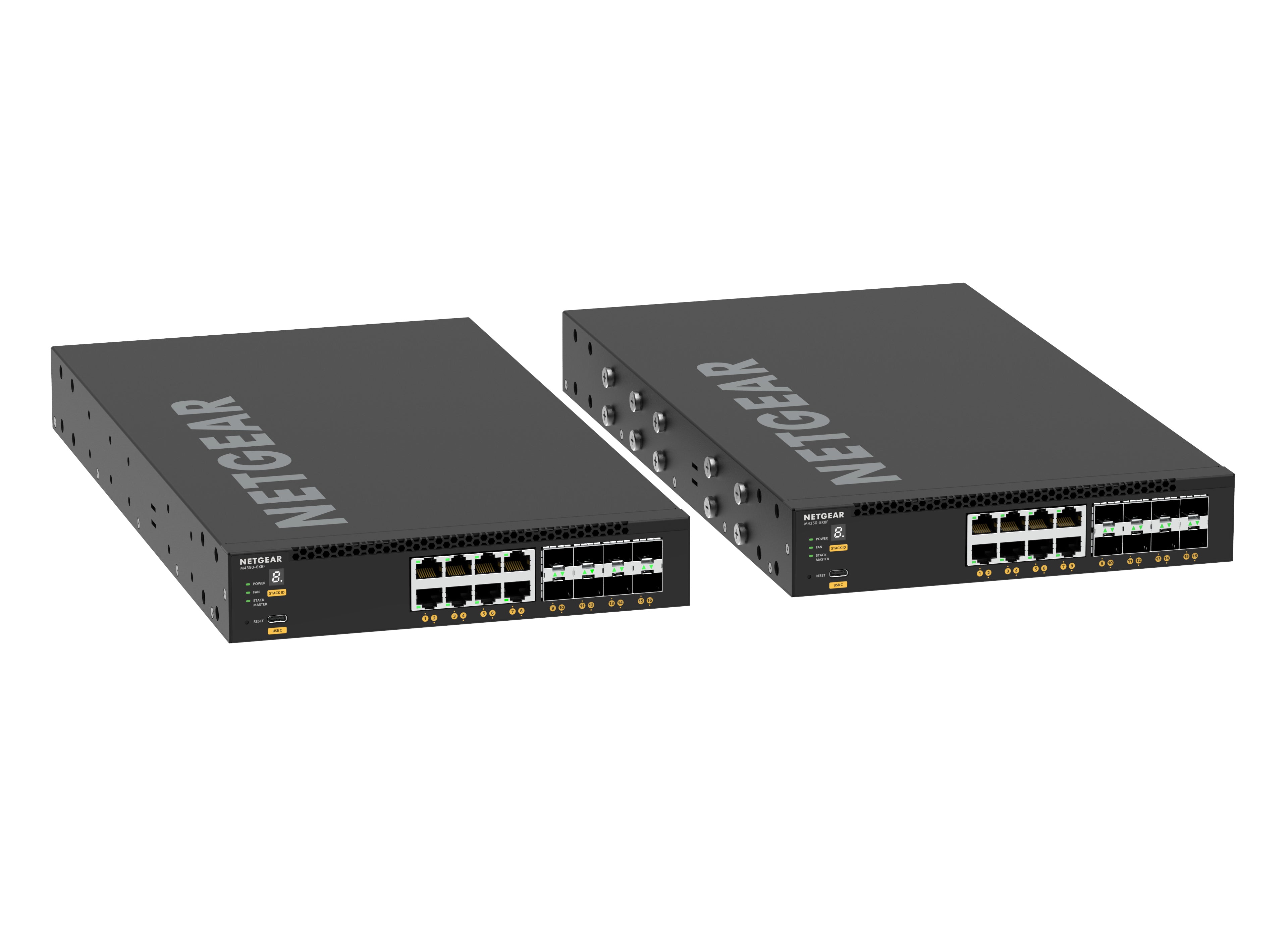NETGEAR M4350-8X8F Géré L3 10G Ethernet (100/1000/10000) 1U Noir