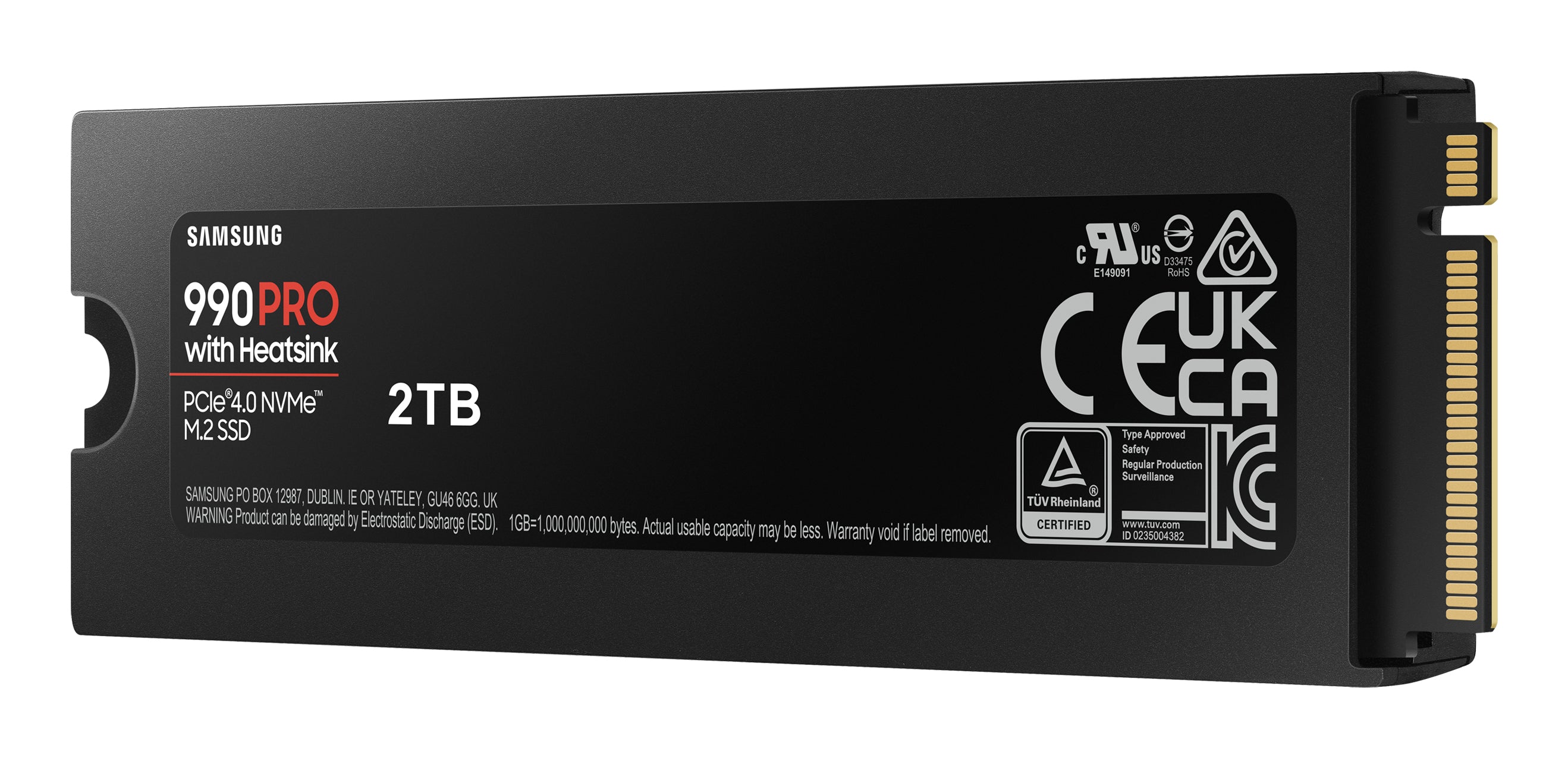Samsung MZ-V9P2T0 2 To M.2 PCI Express 4.0 NVMe V-NAND MLC