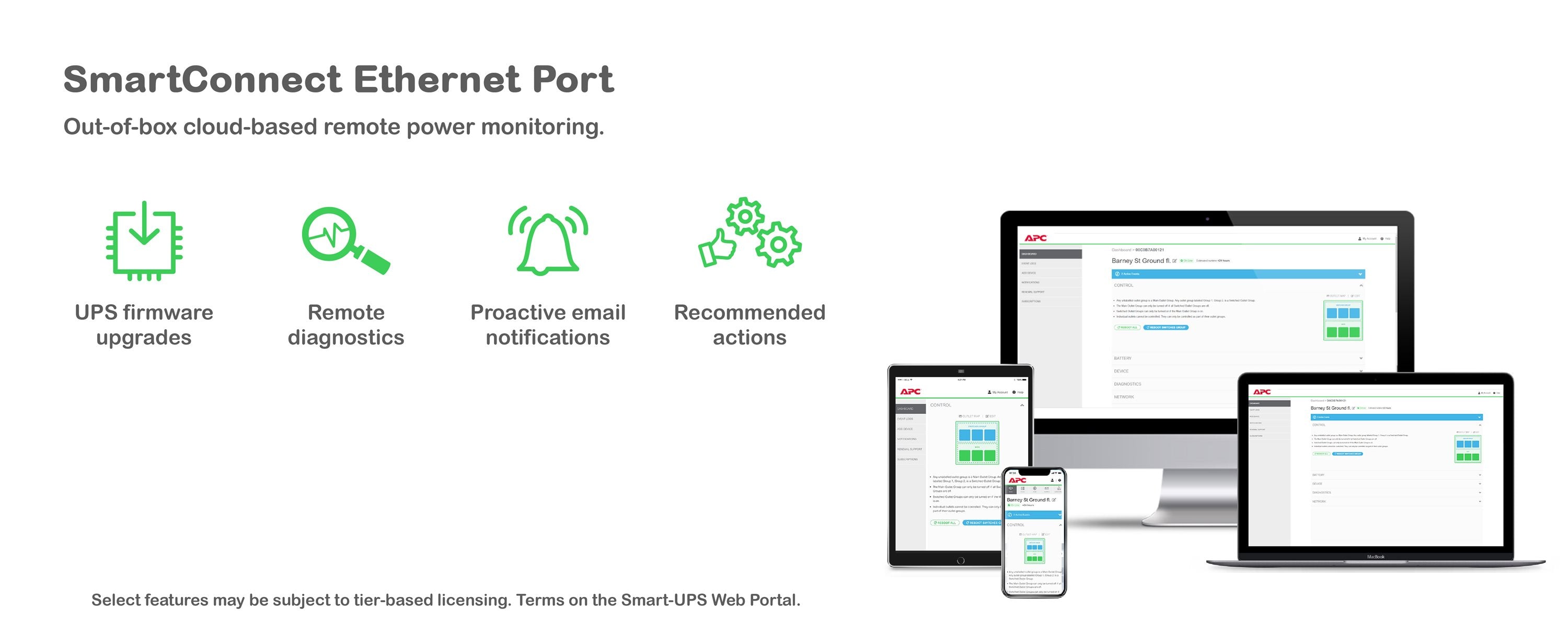 APC Smart-UPS SMC1500IC Onduleur - 8x C13, USB, SmartConnect, 1500 VA