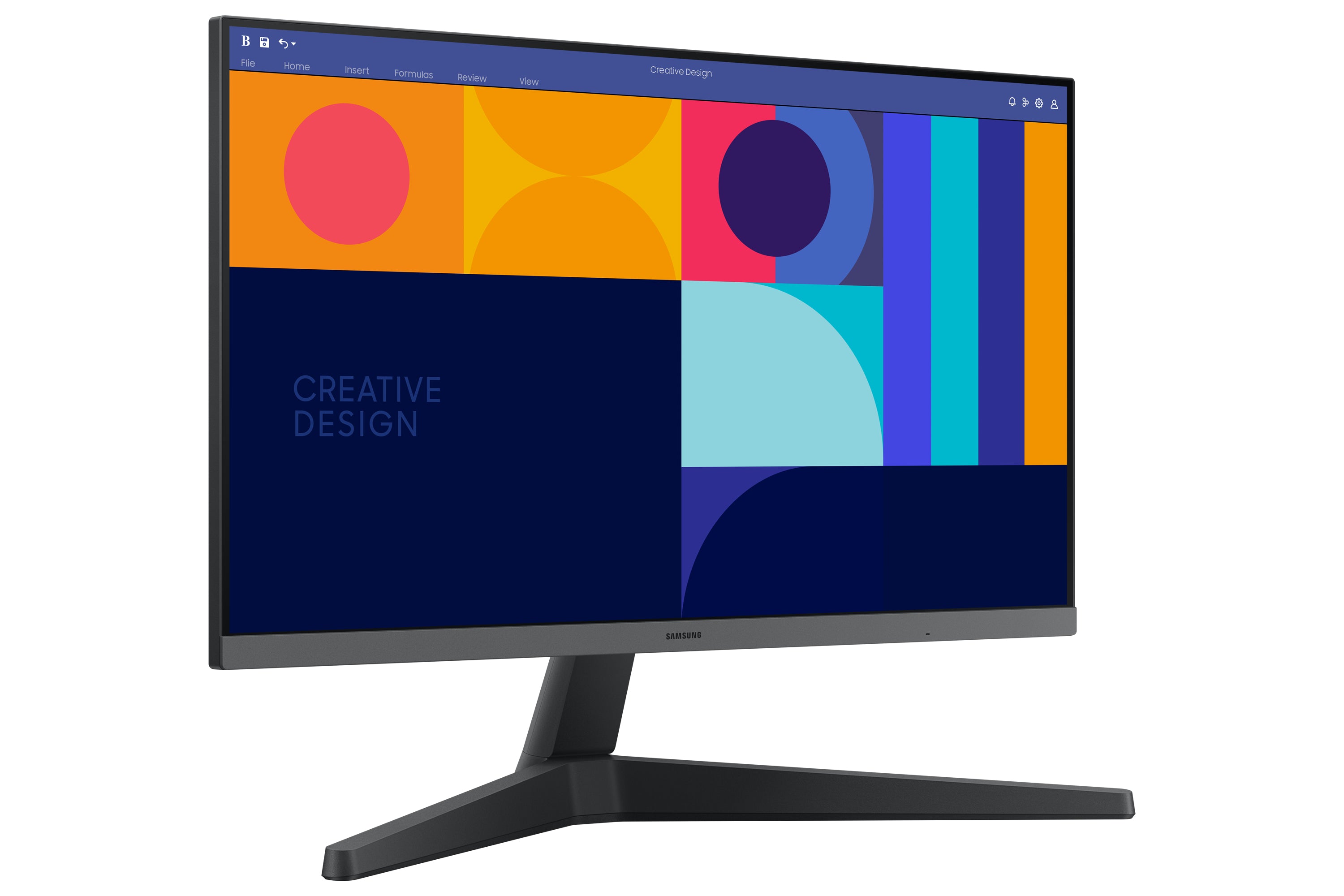 Samsung S33GC LED display 61 cm (24") 1920 x 1080 pixels Full HD Noir