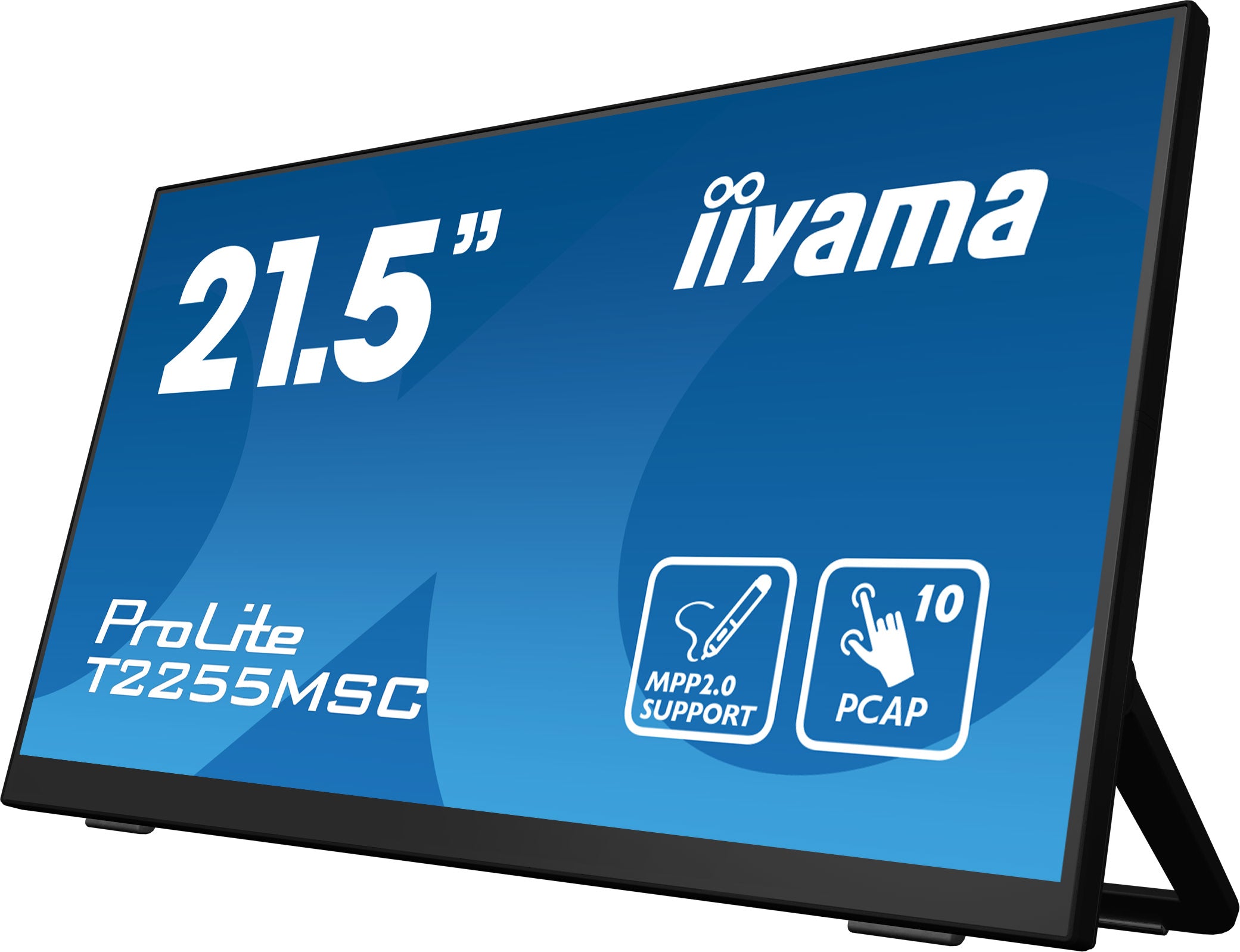 iiyama ProLite T2255MSC-B1 écran plat de PC 54,6 cm (21.5") 1920 x 1080 pixels Full HD LCD Écran tactile Noir