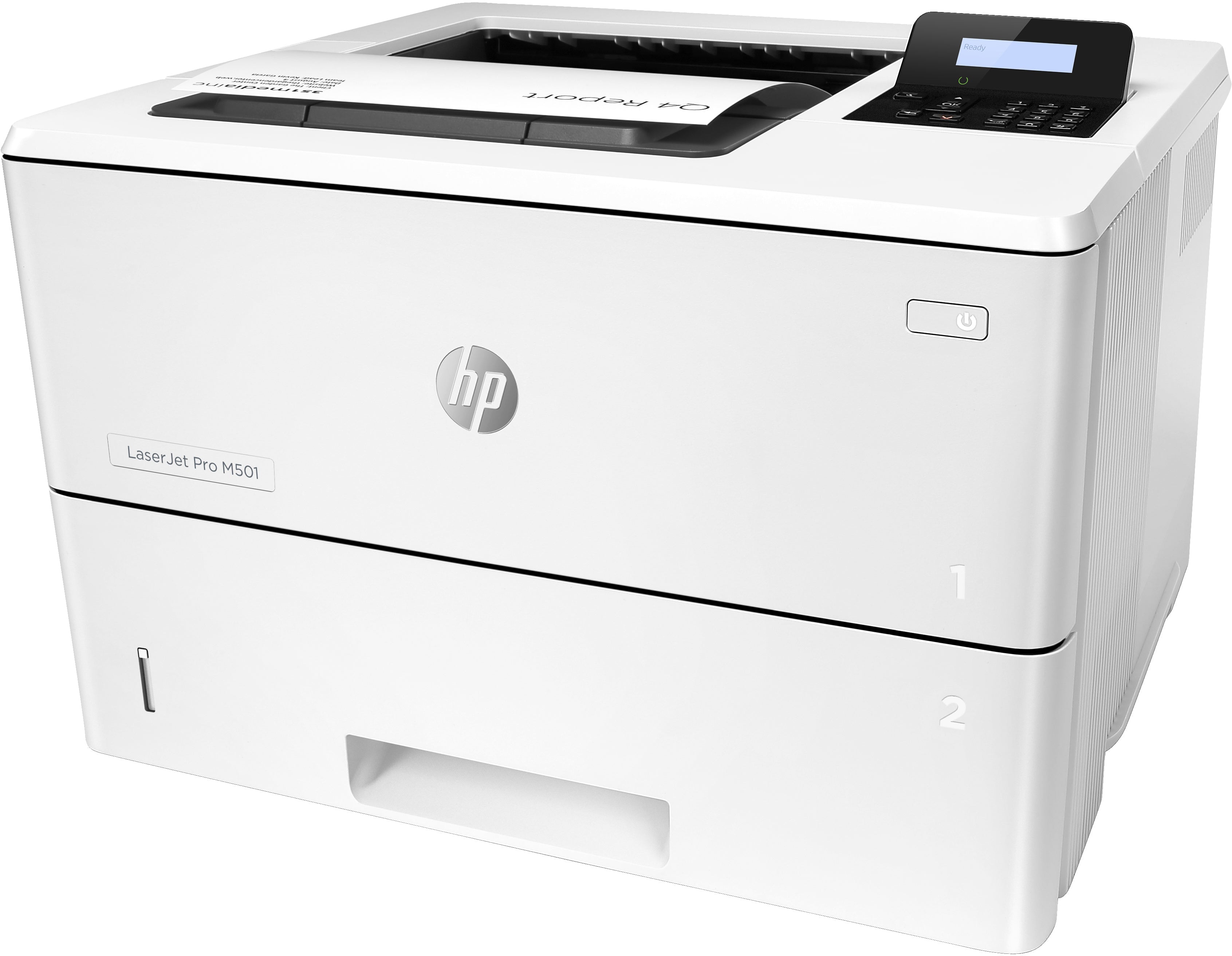 HP LaserJet Pro Imprimante M501dn, Noir et blanc, Imprimante pour Entreprises, Imprimer, Impression recto verso
