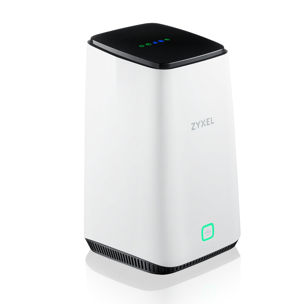 Zyxel FWA510 routeur sans fil Multi-Gigabit Ethernet Tri-bande (2,4 GHz / 5 GHz / 5 GHz) 5G Noir, Blanc
