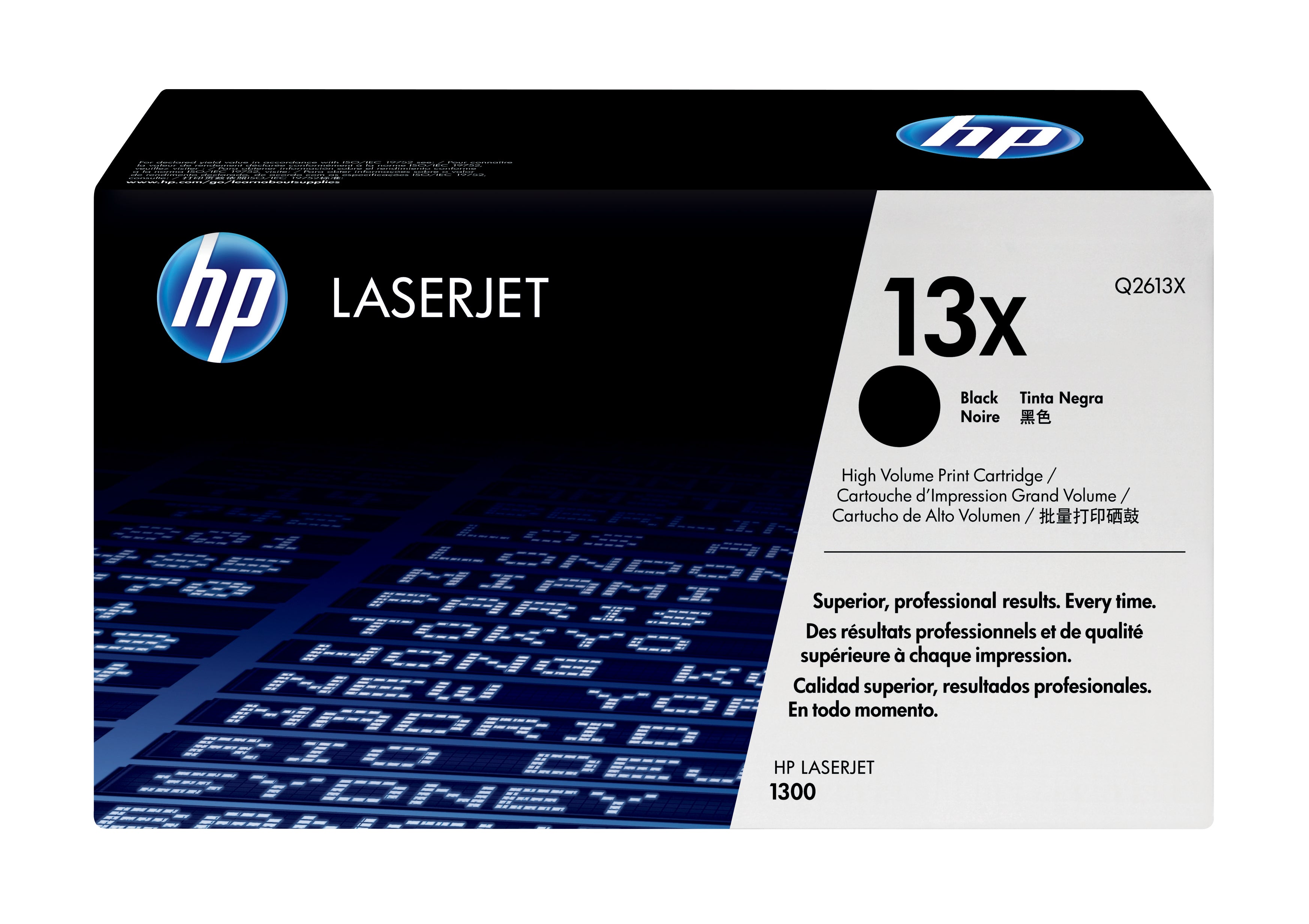 HP 13X toner noir haute capacité LaserJet authentique