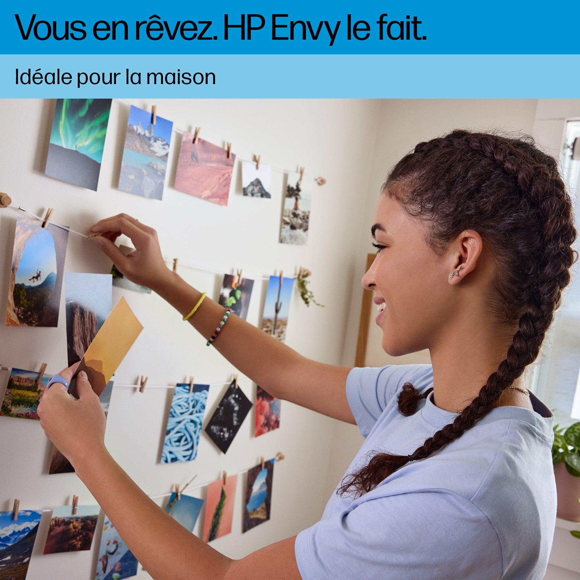 HP ENVY Inspire 7221e Sans fil All-in-One Couleur Imprimante, Instant Ink; Impression photo