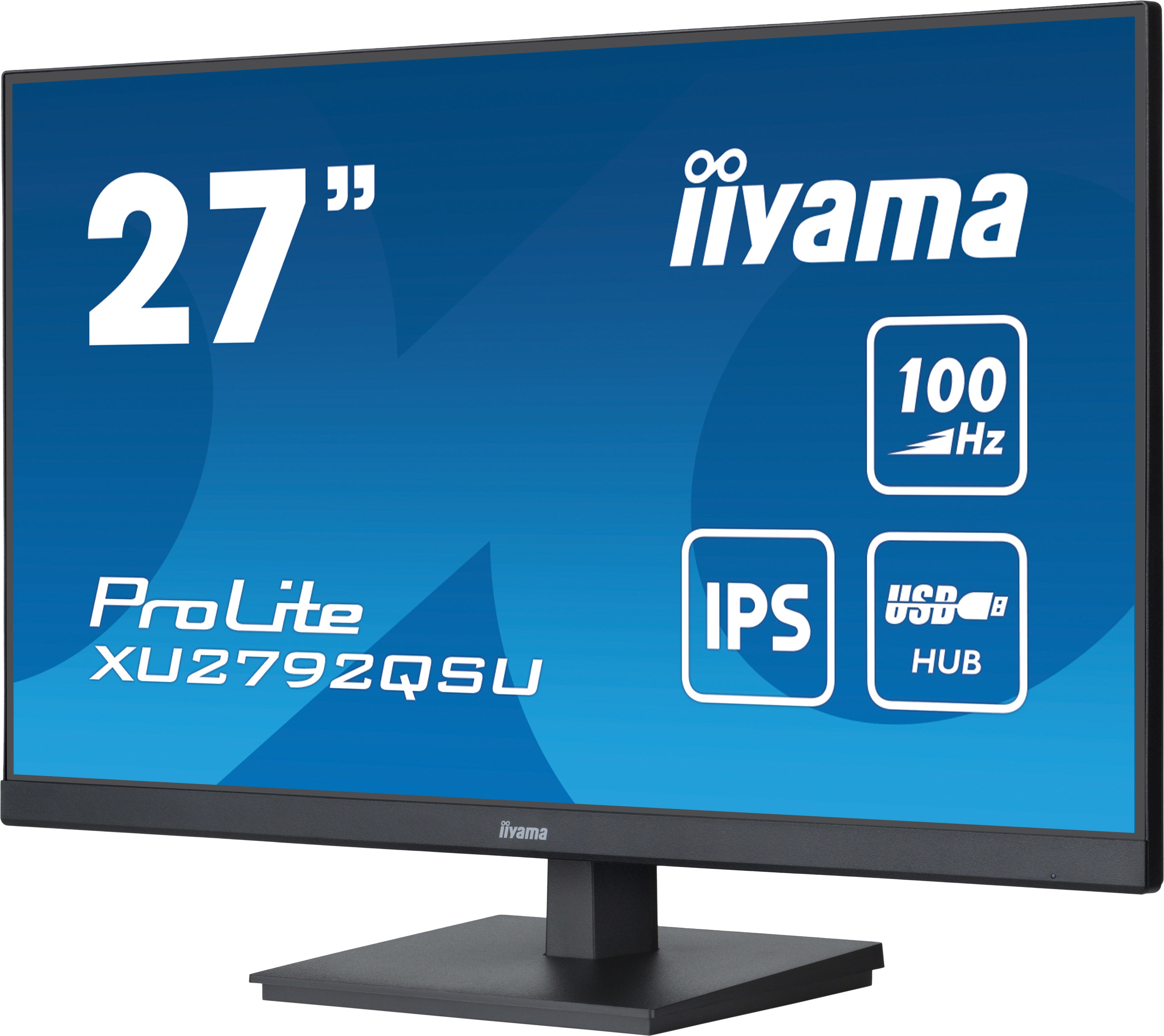 iiyama ProLite écran plat de PC 68,6 cm (27") 2560 x 1440 pixels Dual WQHD LED Noir