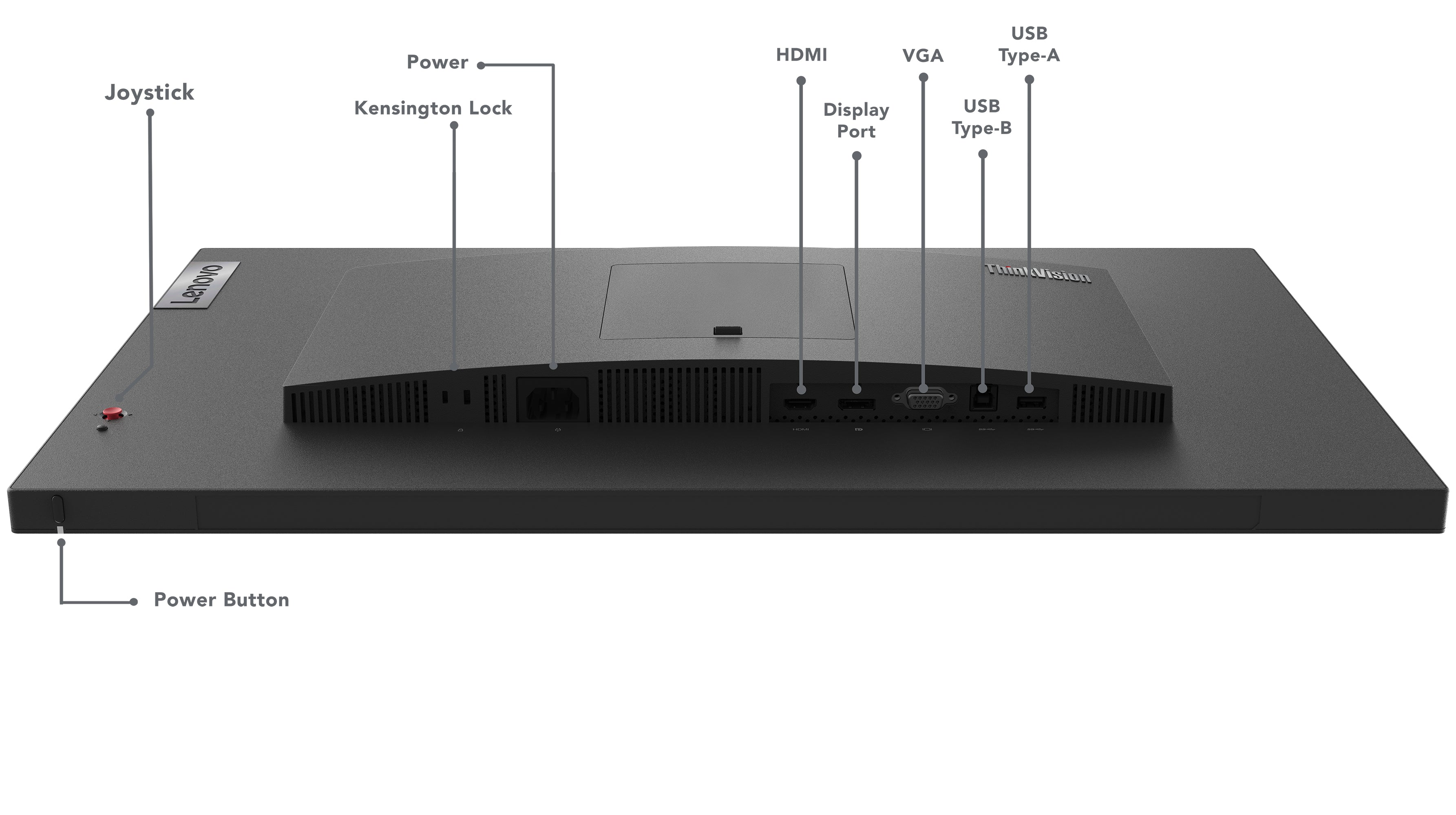 Lenovo ThinkVision T27i-30 LED display 68,6 cm (27") 1920 x 1080 pixels Full HD Noir