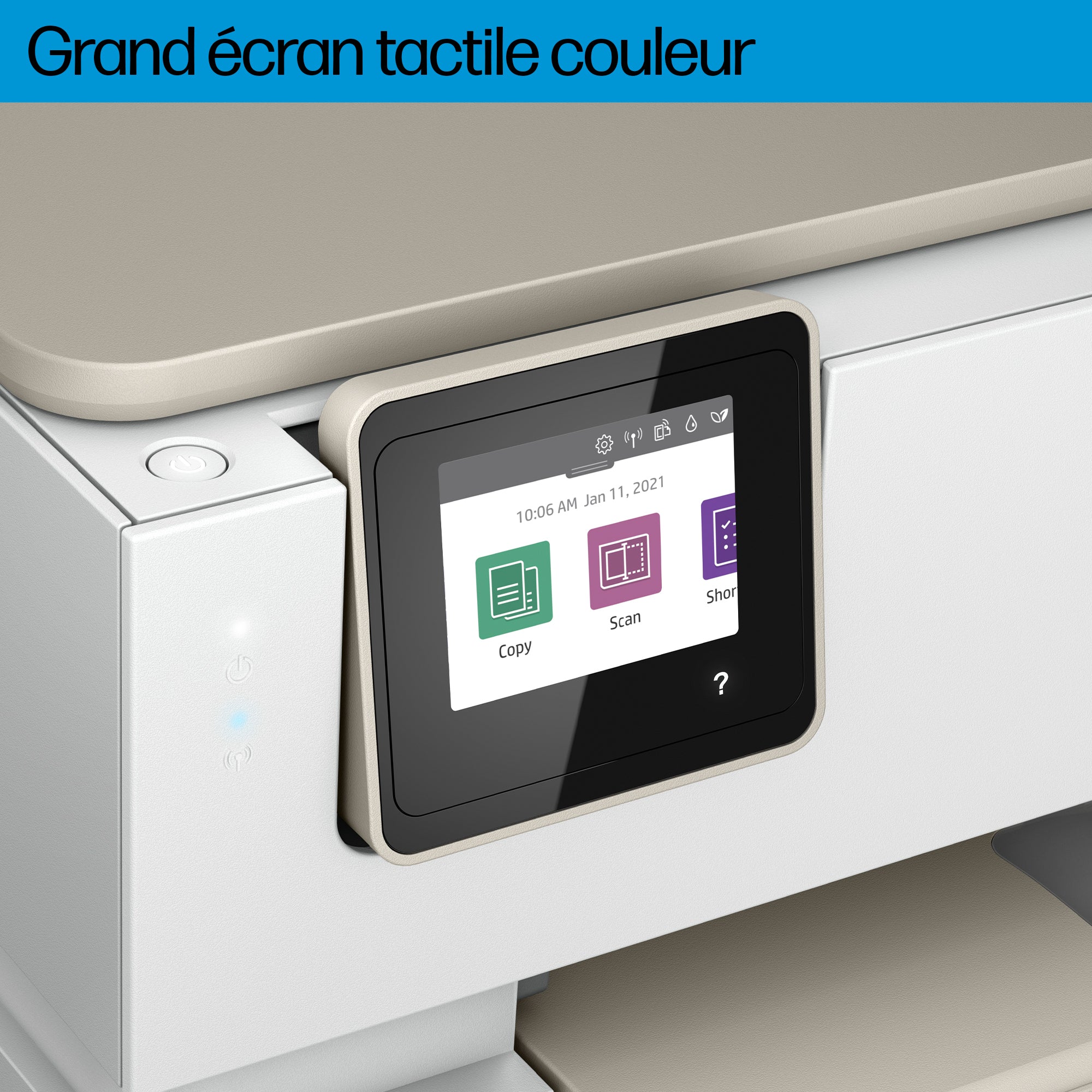 HP ENVY Inspire 7220e Sans fil All-in-One Couleur Imprimante, Instant Ink; copieur, scanner
