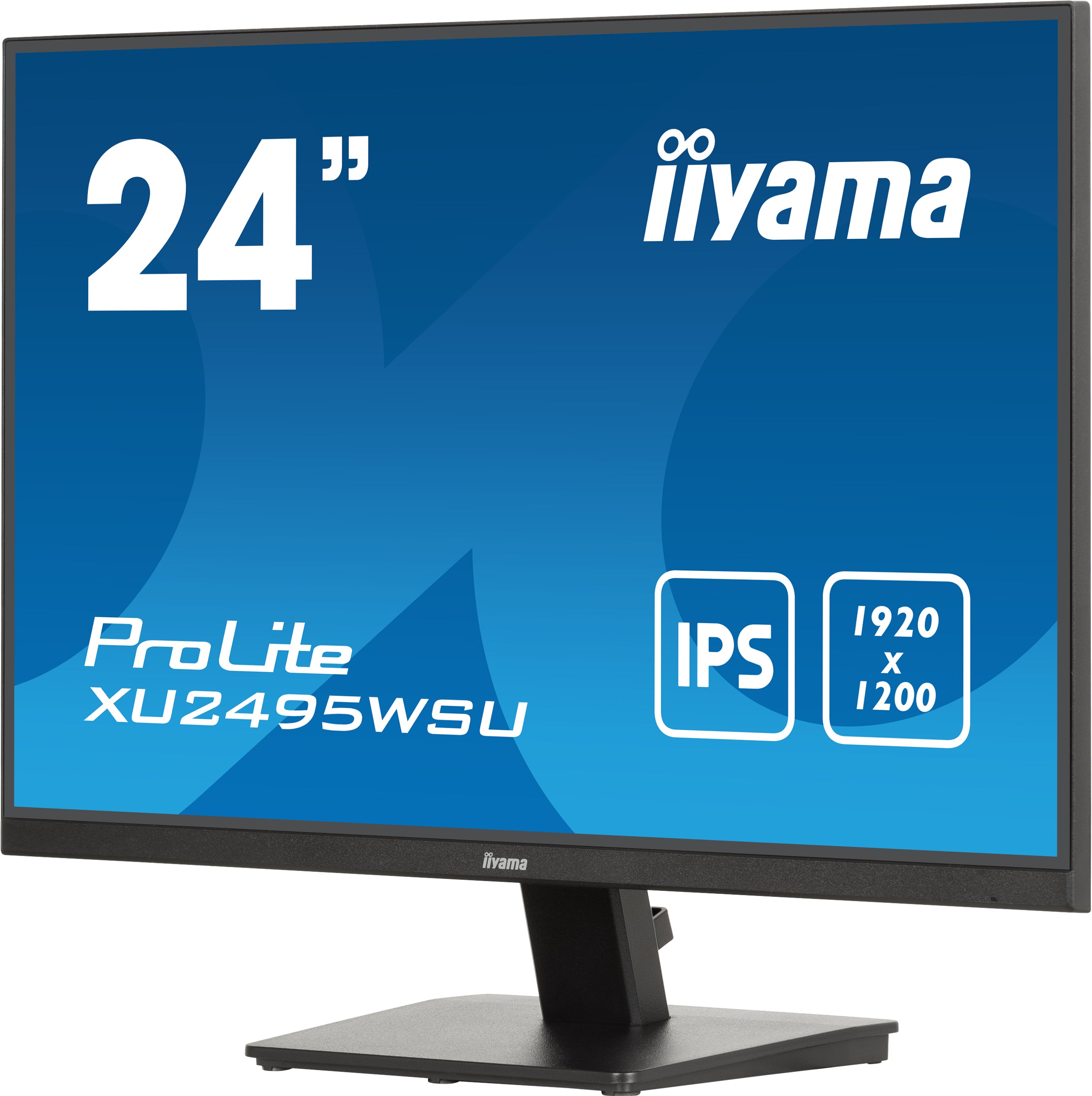 iiyama ProLite XU2495WSU-B7 écran plat de PC 61 cm (24") 1920 x 1200 pixels 4K Ultra HD LED Noir