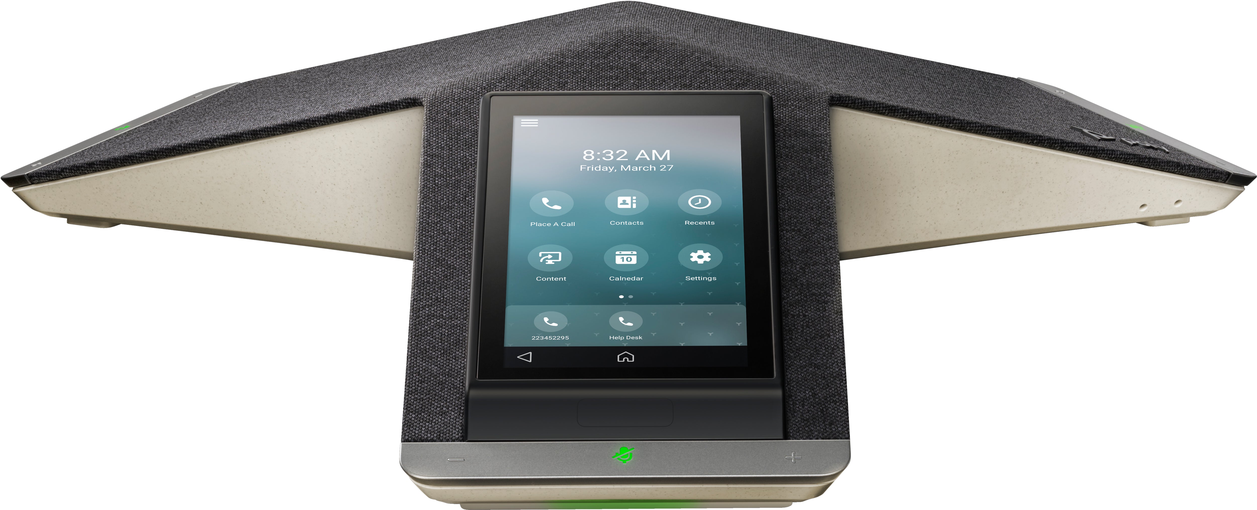 POLY Téléphone de conférence IP Trio C60, radio complète et compatible PoE