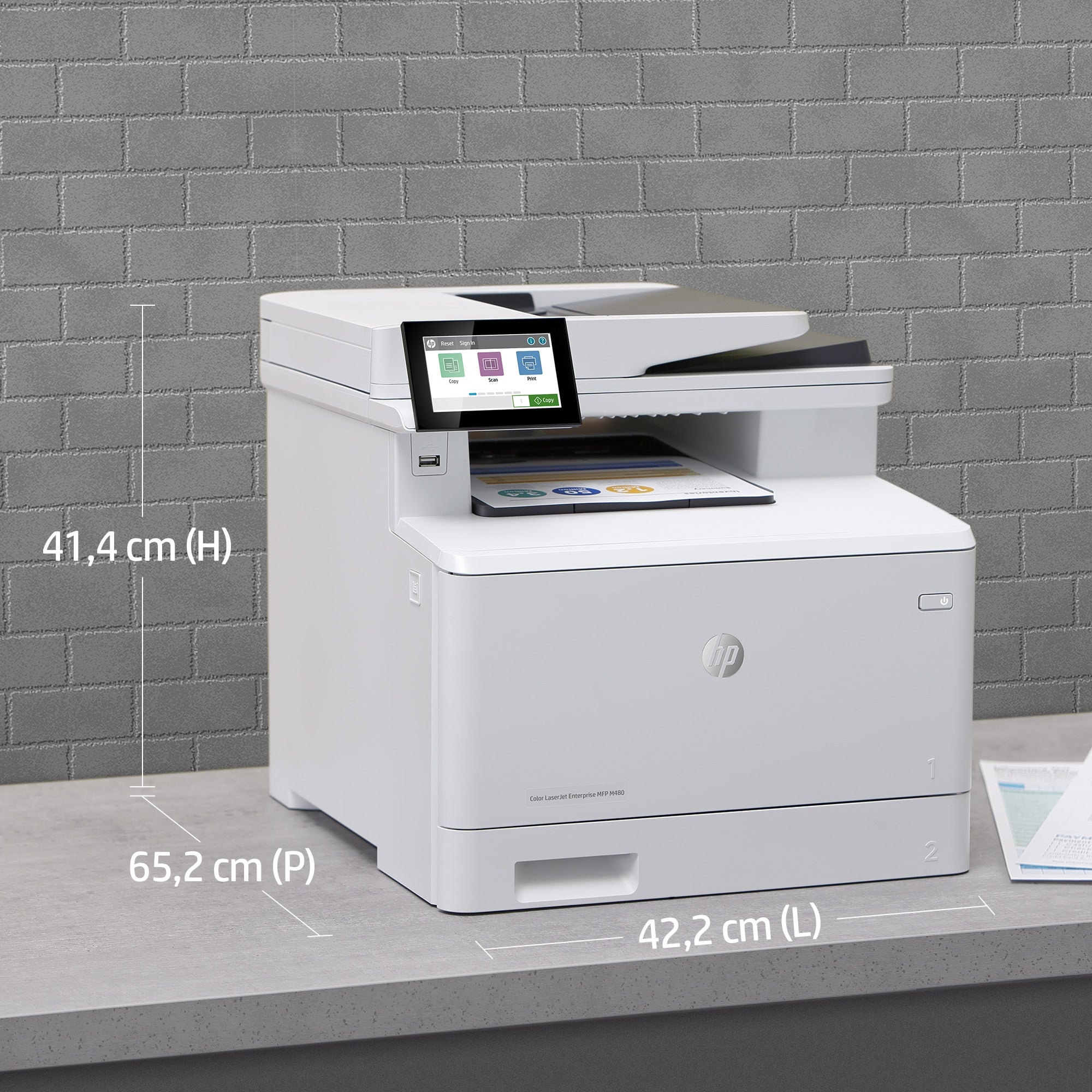 HP Color LaserJet Enterprise Imprimante multifonction couleur LaserJet Enterprise M480f