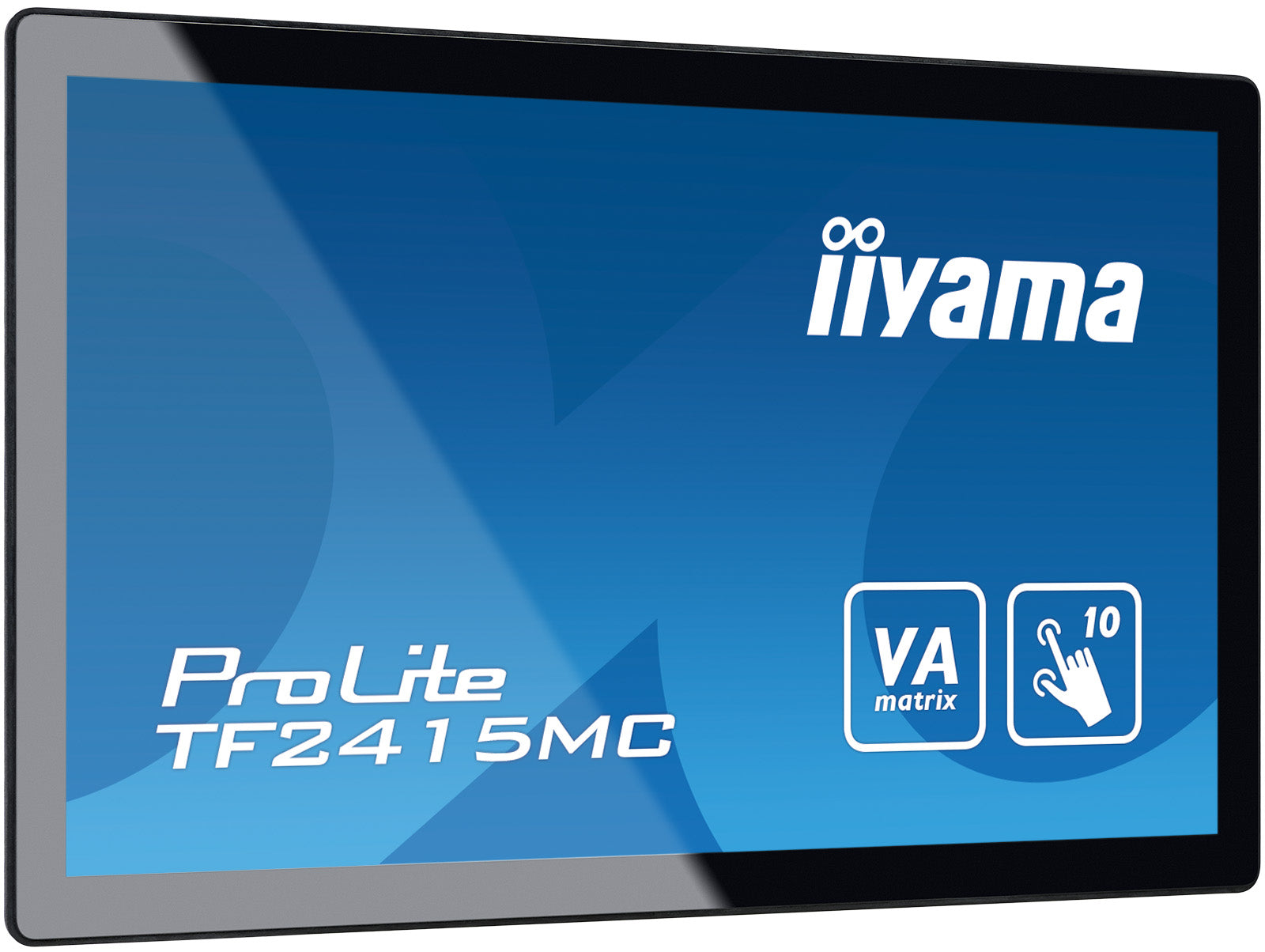 iiyama ProLite TF2415MC-B2 écran plat de PC 60,5 cm (23.8") 1920 x 1080 pixels Full HD LED Écran tactile Multi-utilisateur Noir