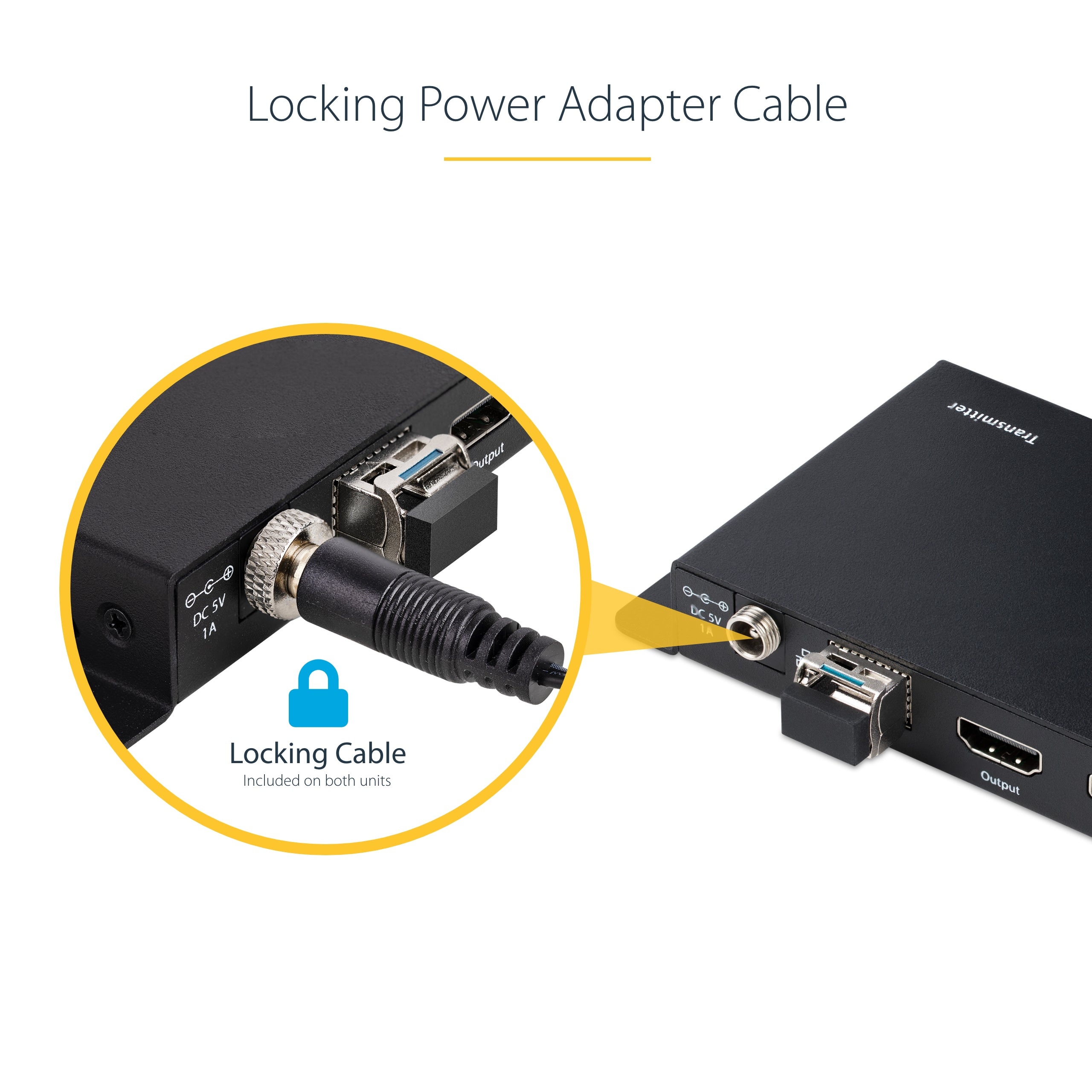 StarTech.com Kit Extender HDMI Fibre Optique - 4K60Hz jusqu'à 1km (Monomode) ou 300m (Multimode) Fibre optique LC, HDR, HDCP, Audio 3.5mm/RS232/Extender IR - Prolongateur/Extension HDMI - Kit Émetteur et Récepteur