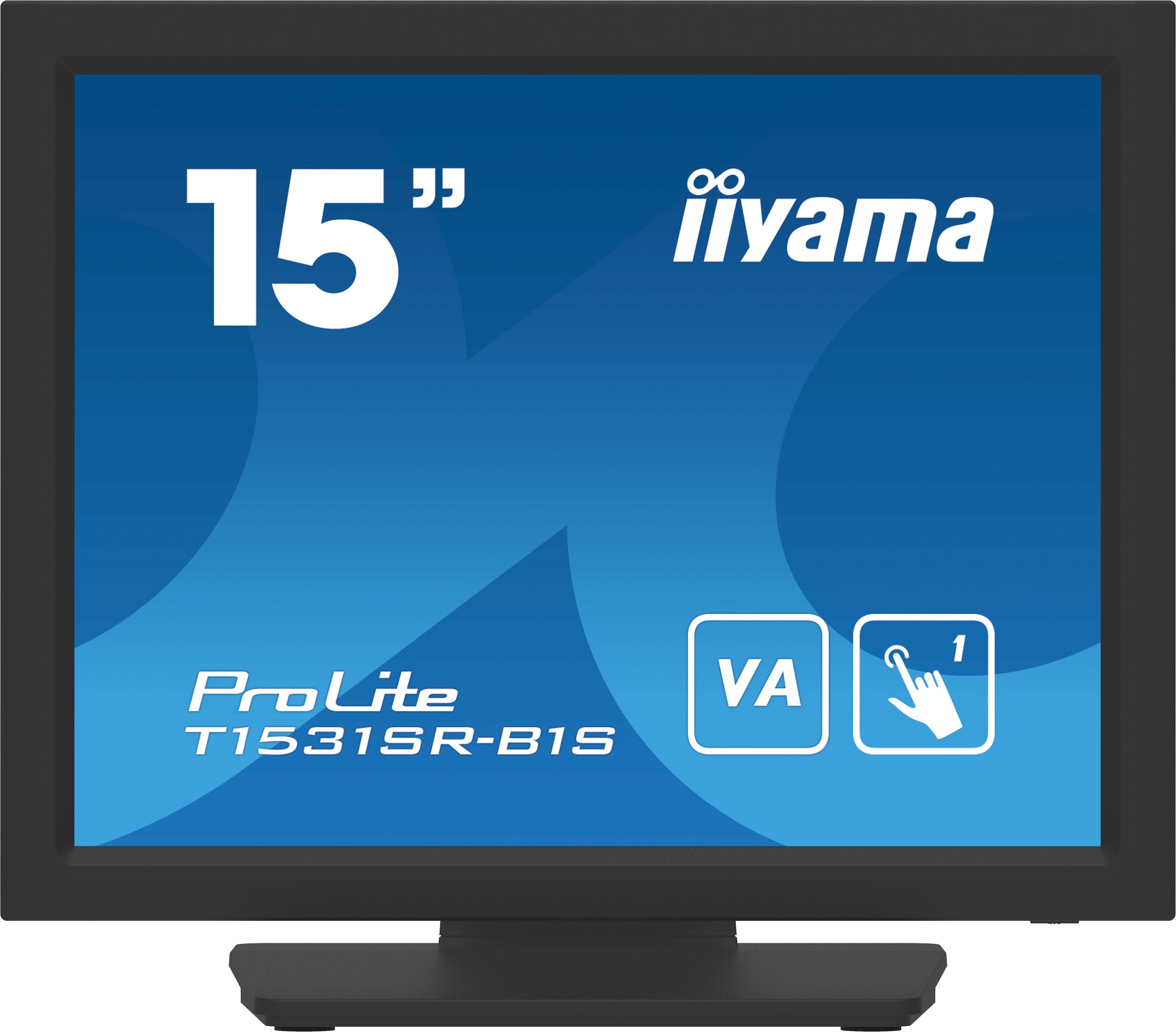 iiyama T1531SR-B1S Moniteur de caisse 38,1 cm (15") 1024 x 768 pixels XGA Écran tactile