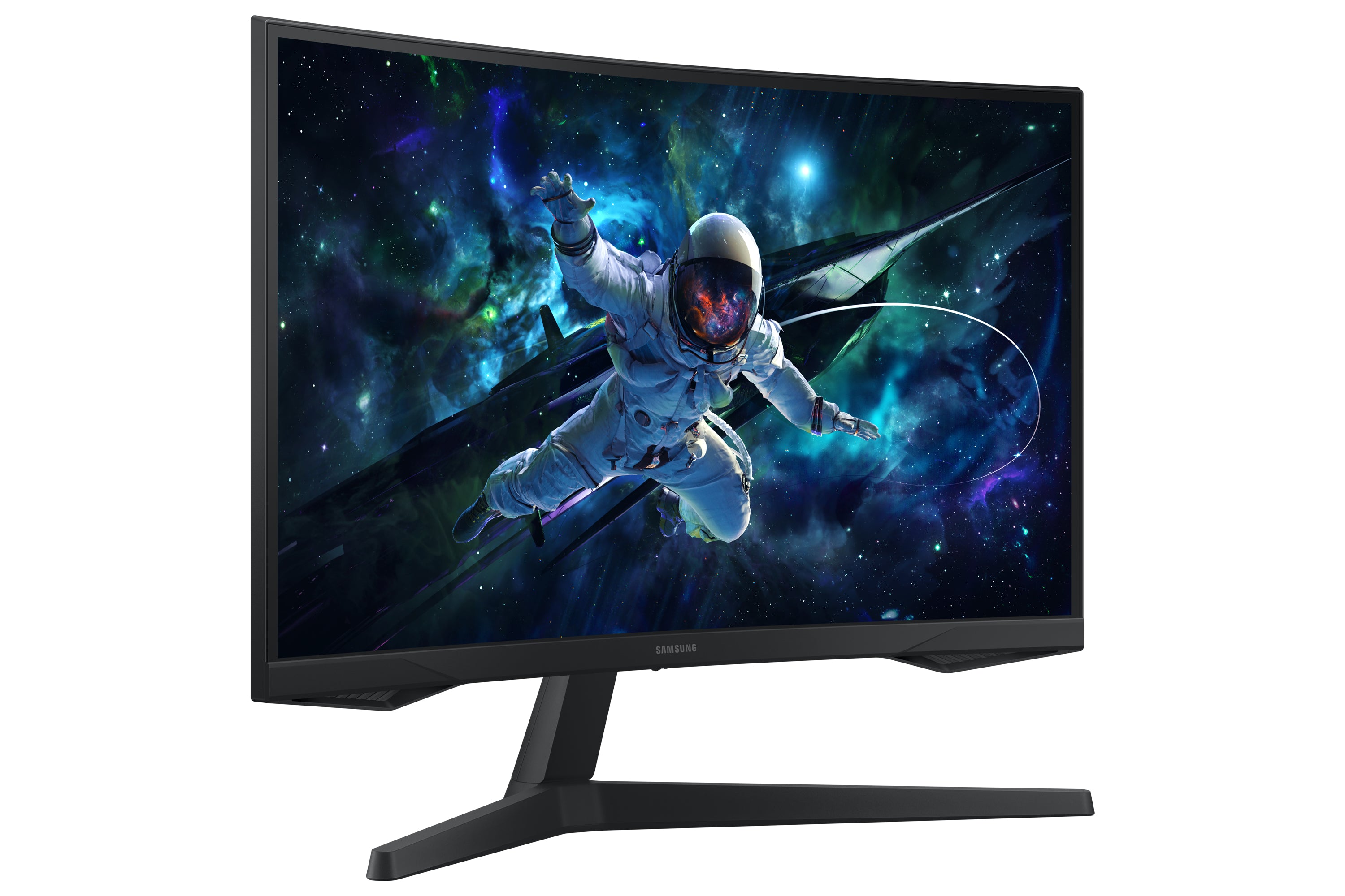 Samsung G55C écran plat de PC 68,6 cm (27") 2560 x 1440 pixels Wide Quad HD LED Noir