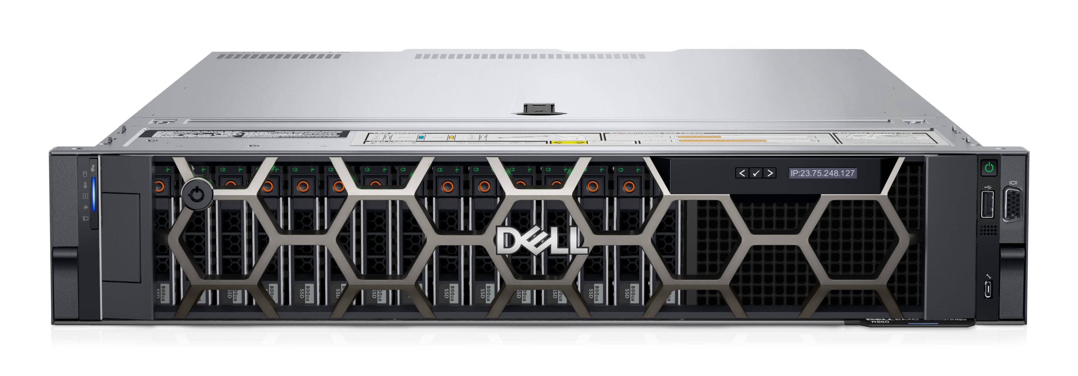 DELL PowerEdge R550 serveur 480 Go Rack (2 U) Intel® Xeon® Silver 4314 2,4 GHz 32 Go DDR4-SDRAM 1100 W