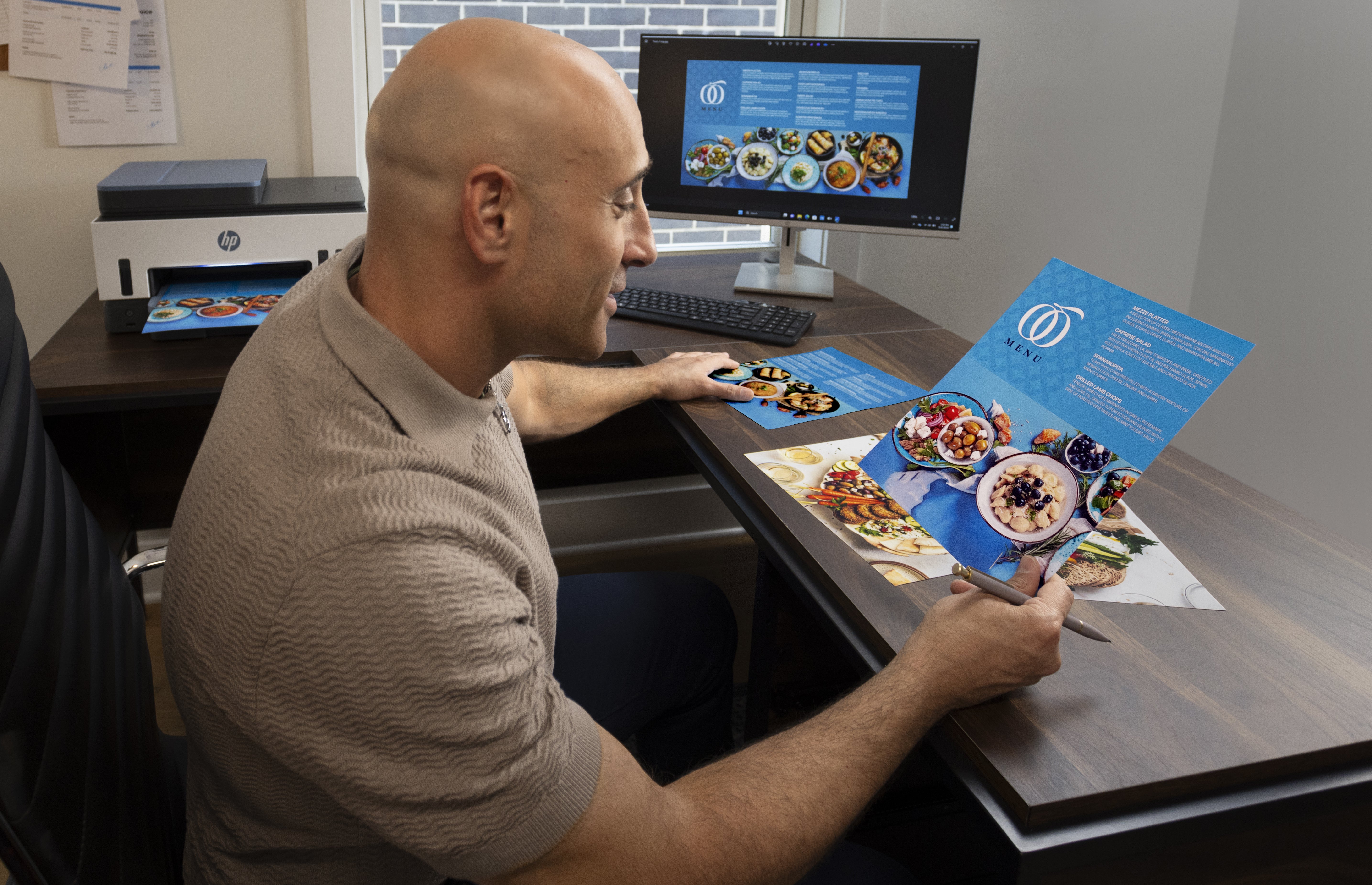 HP Smart Tank 7605 Sans fil All-in-One Couleur Imprimante, Impression recto-verso; copieur, scanner