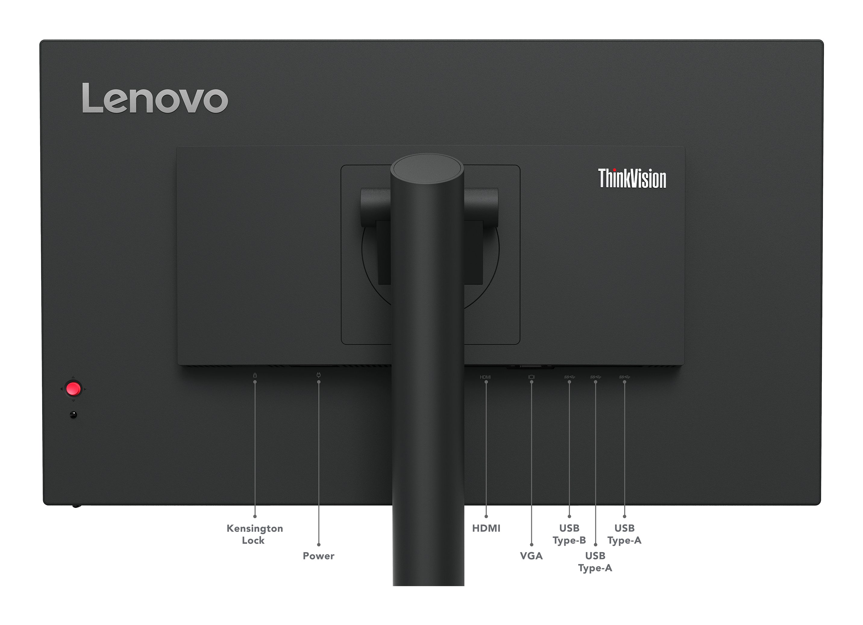 Lenovo ThinkVision T24i-30 LED display 60,5 cm (23.8") 1920 x 1080 pixels Full HD Noir