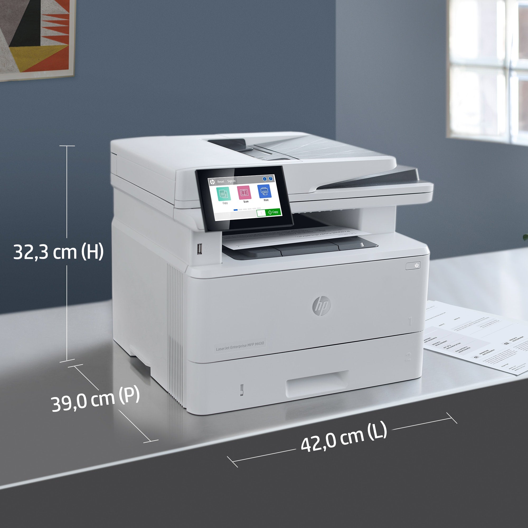 HP LaserJet Enterprise Imprimante multifonction M430f
