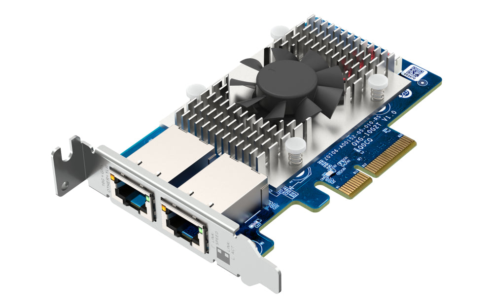 QNAP QXG-10G2T carte réseau Interne Ethernet 10000 Mbit/s