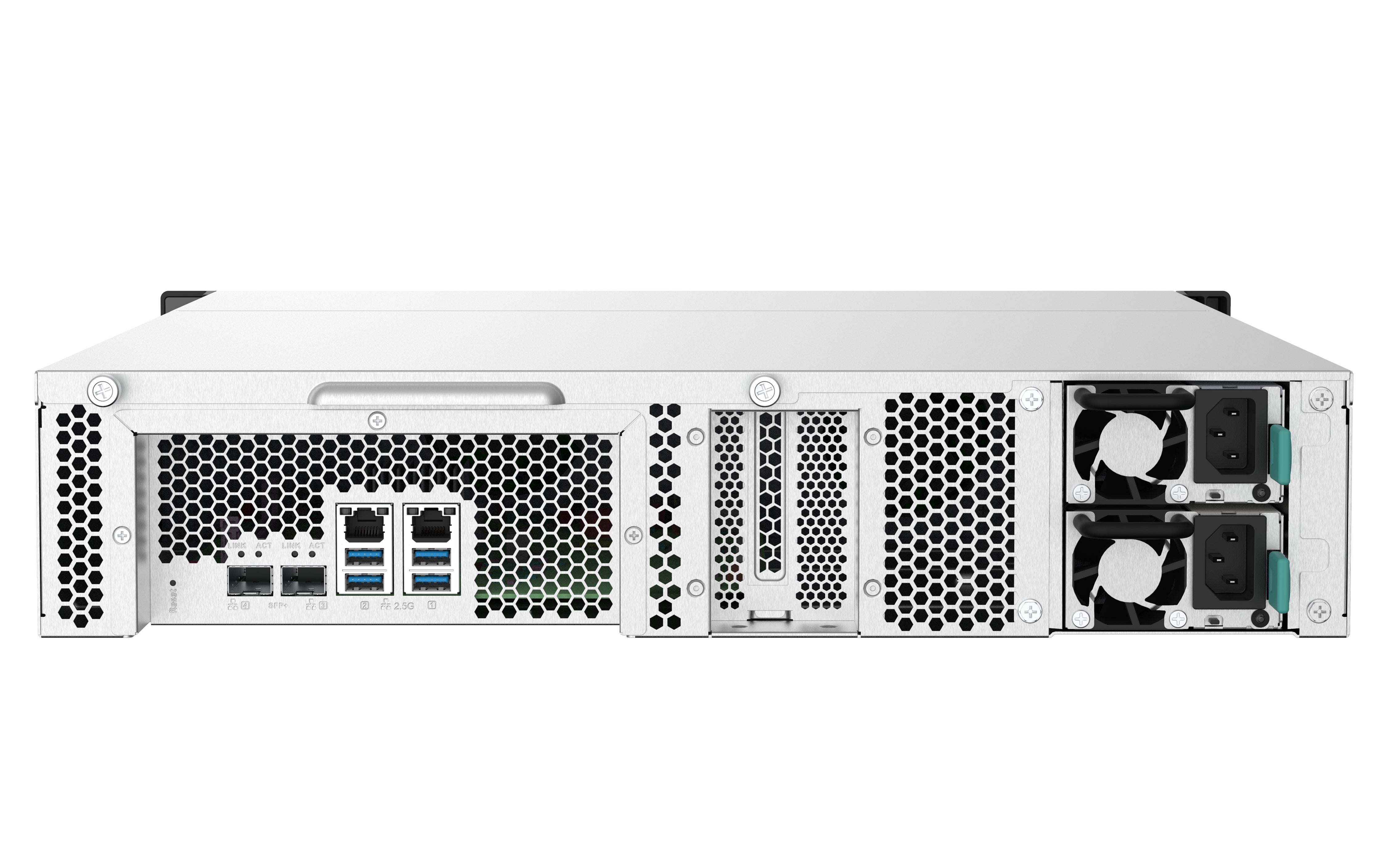 QNAP TS-832PXU-RP NAS Rack (2 U) Annapurna Labs AL324 4 Go DDR4 0 To QNAP Turbo System Noir